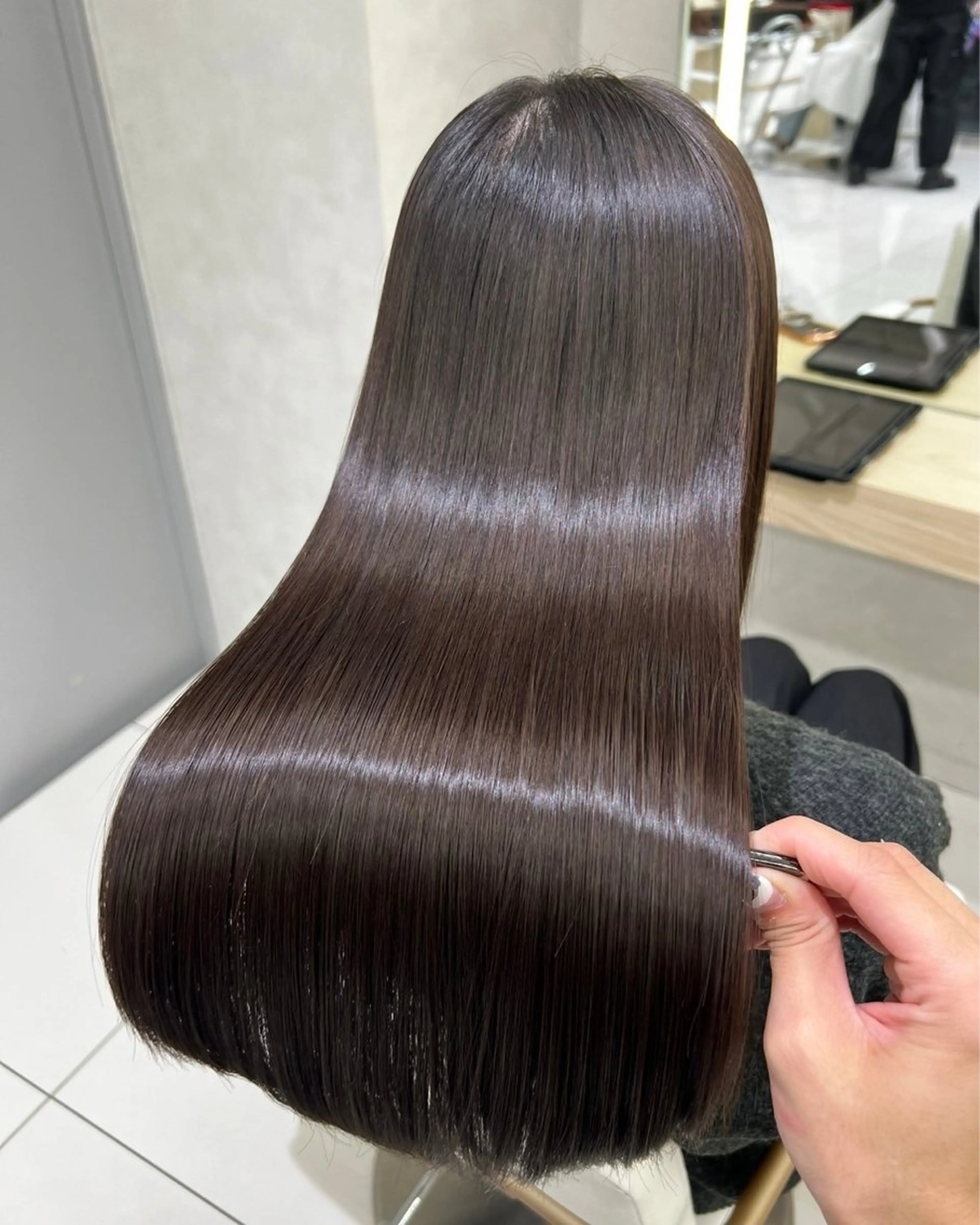 ‎【🤍2回目以降‎🤍】カット➕縮毛矯正180分の写真