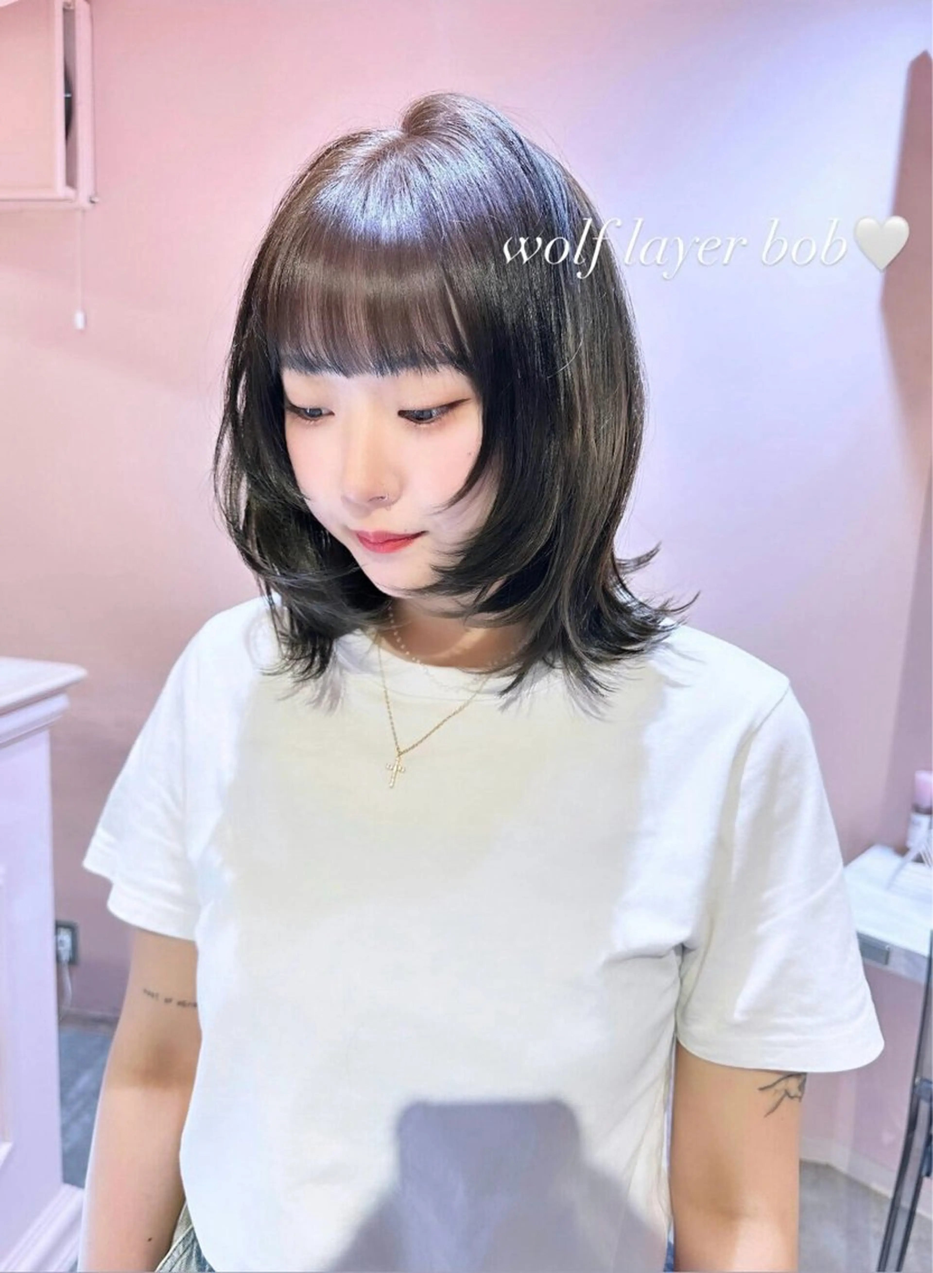 ショート カット 🤍艶カラー🎀ボブ 特化🎀Rio🪽のヘアスタイル
