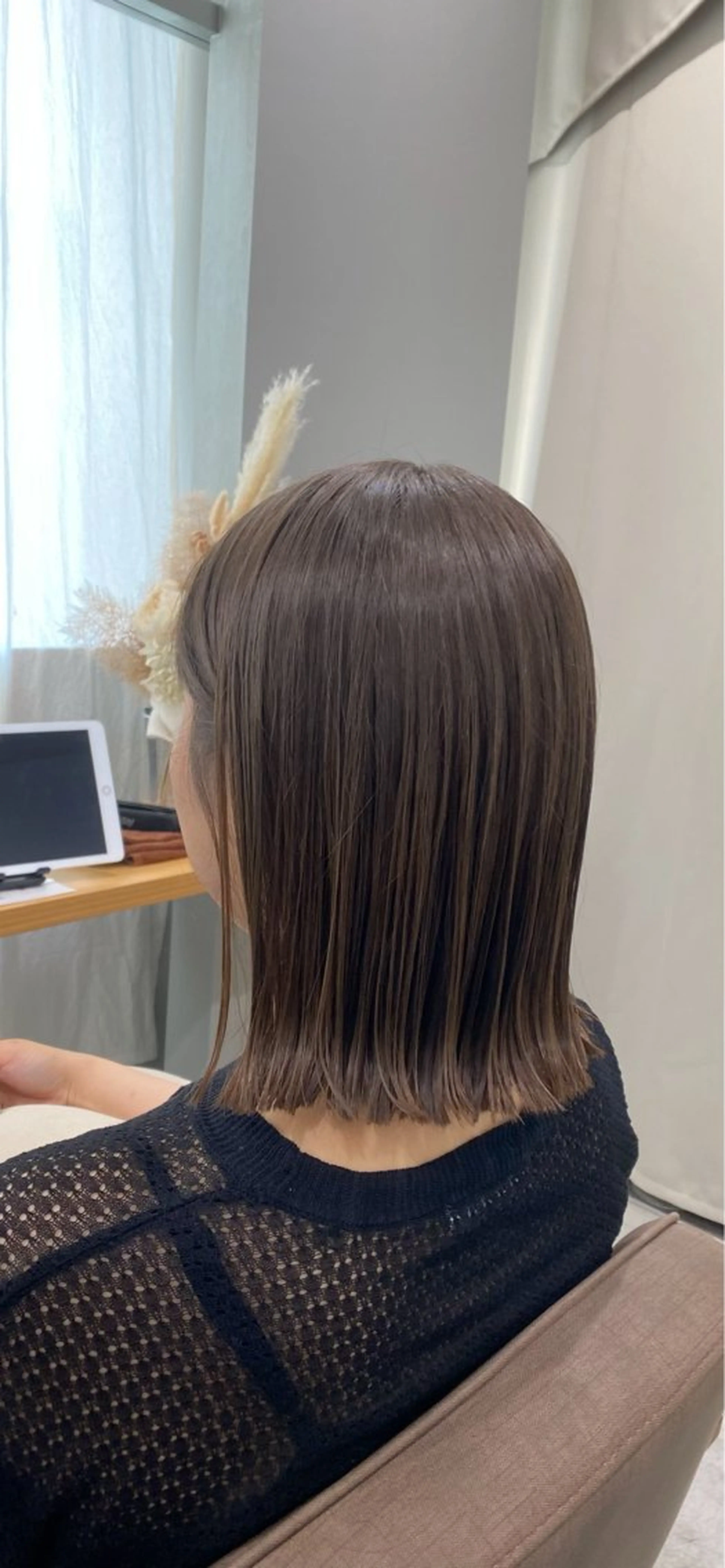 ミディアム カラー aimee 北垣 愛夏のヘアスタイル