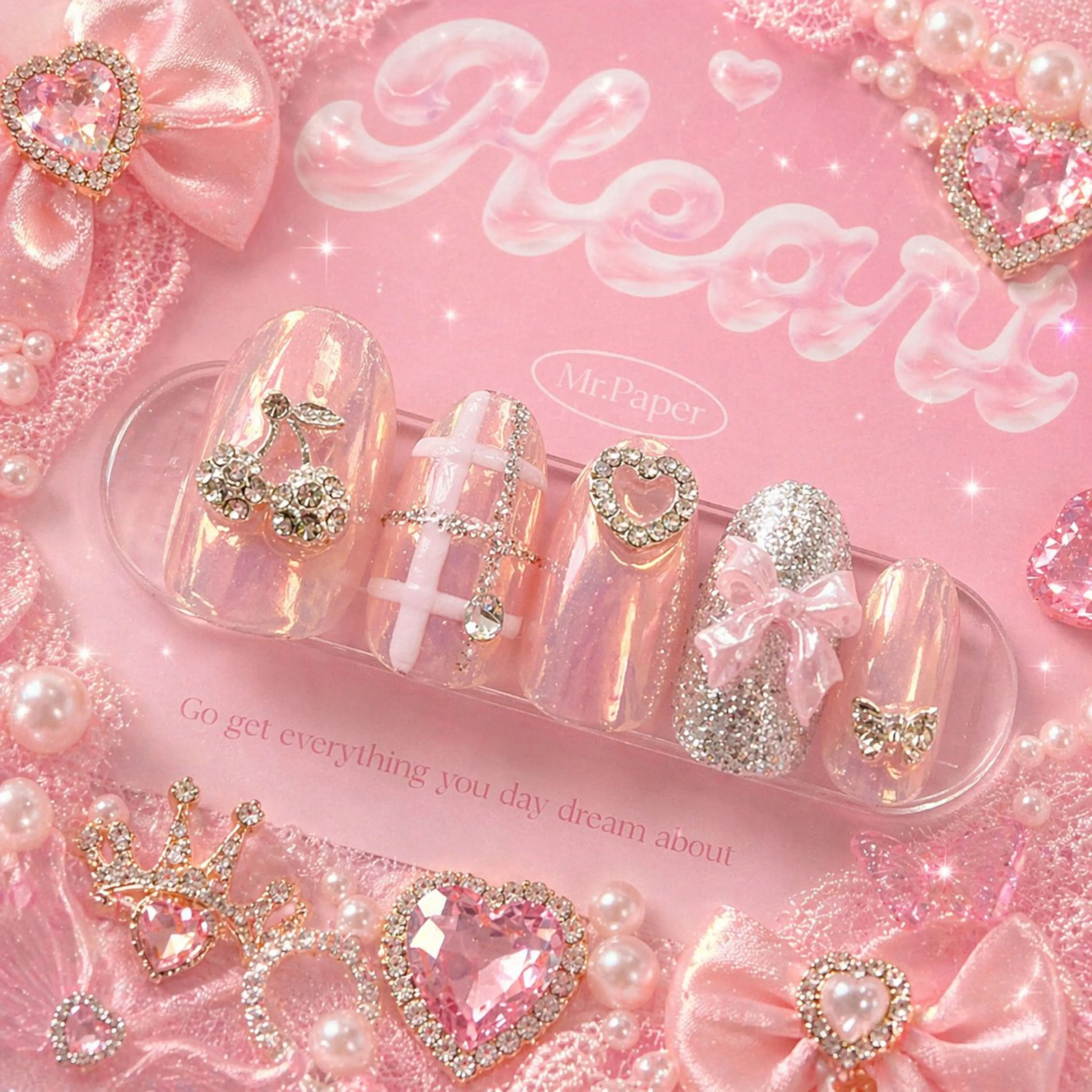 ネイル ハンドネイル MignonReve ♡EIMI🌈のネイルデザイン