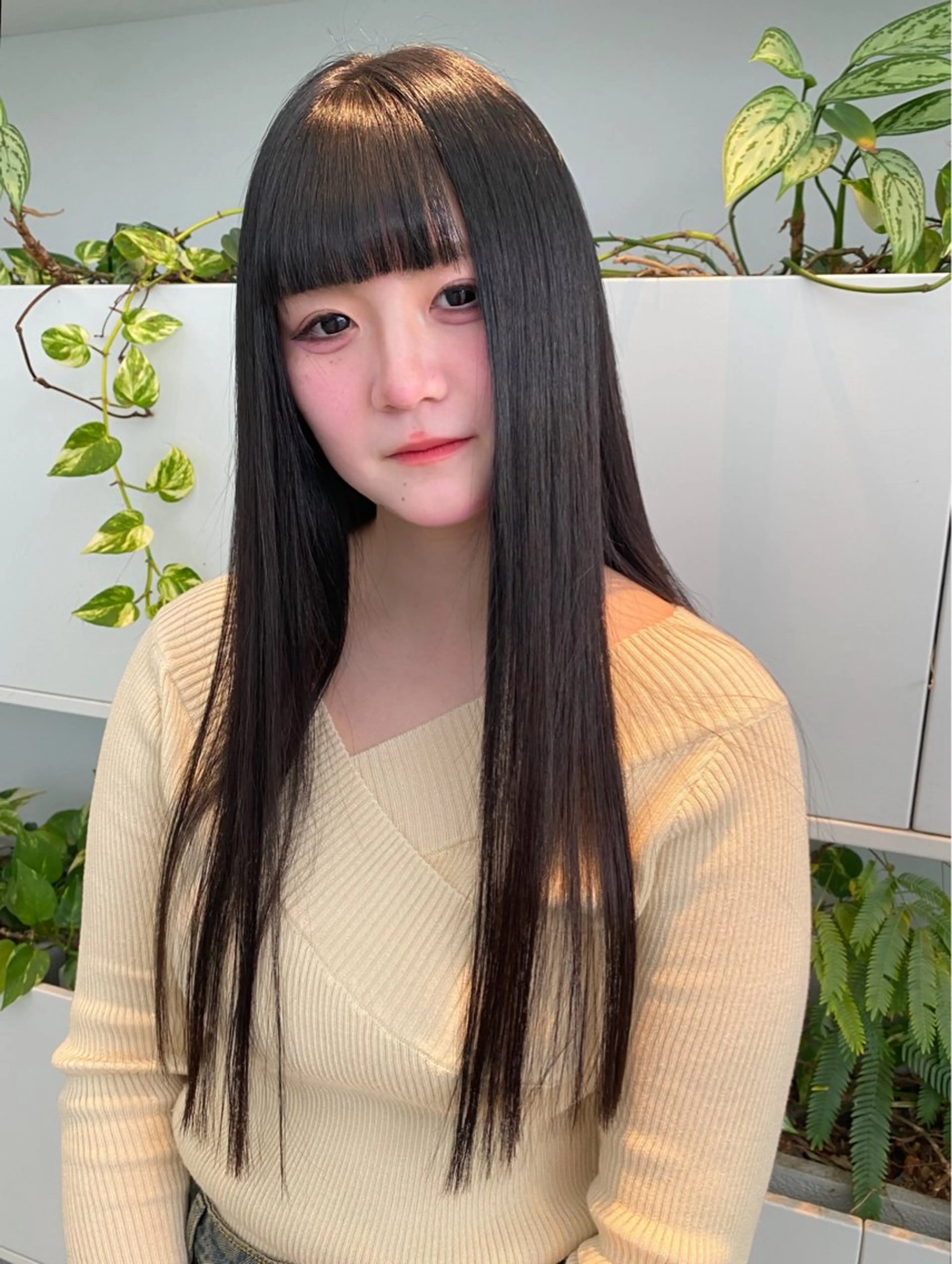 ロング カラー カット ヘアカラー トリートメント mai / linoah˚✧のヘアスタイル