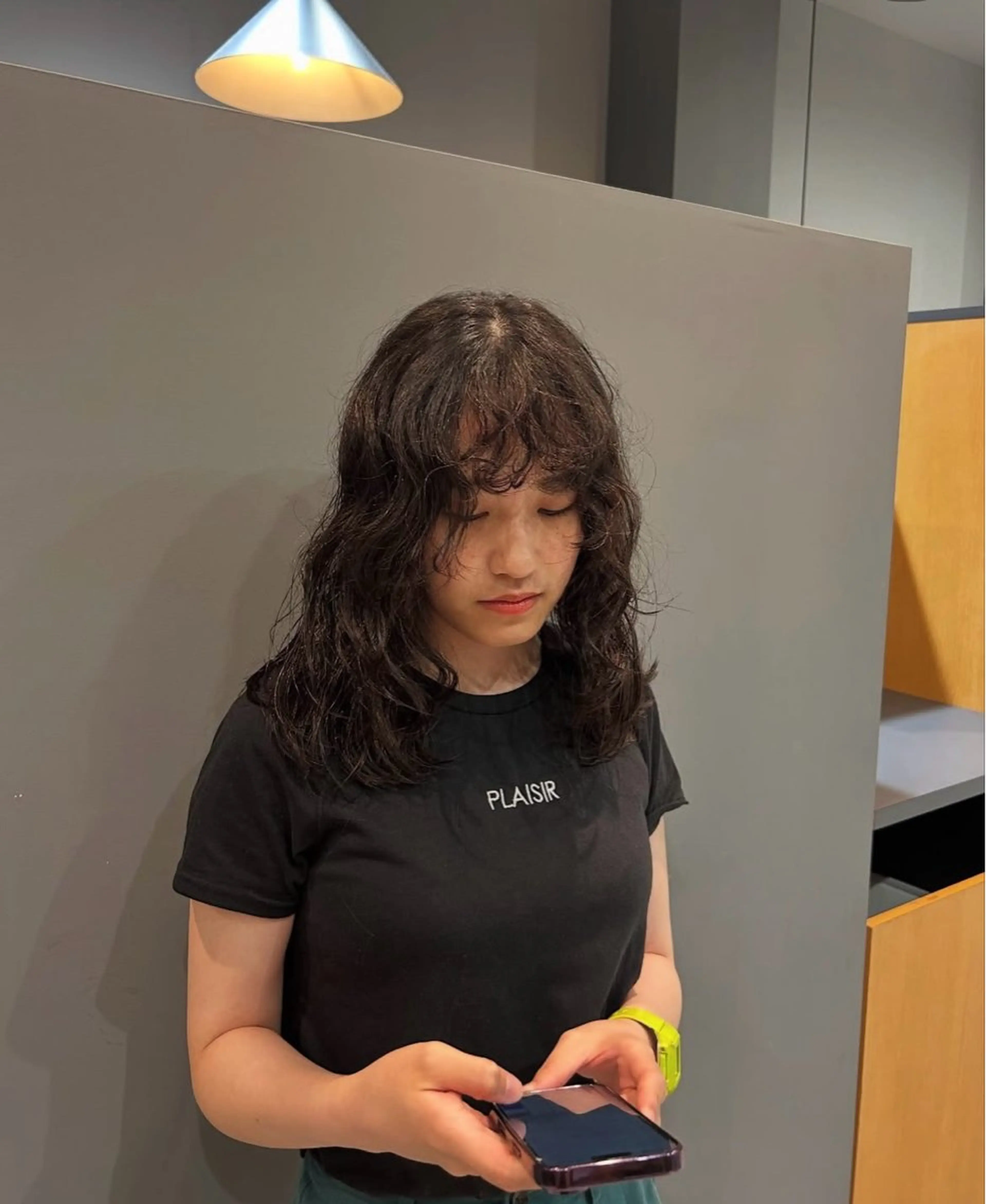 ロング パーマ 西岡 桂治のヘアスタイル