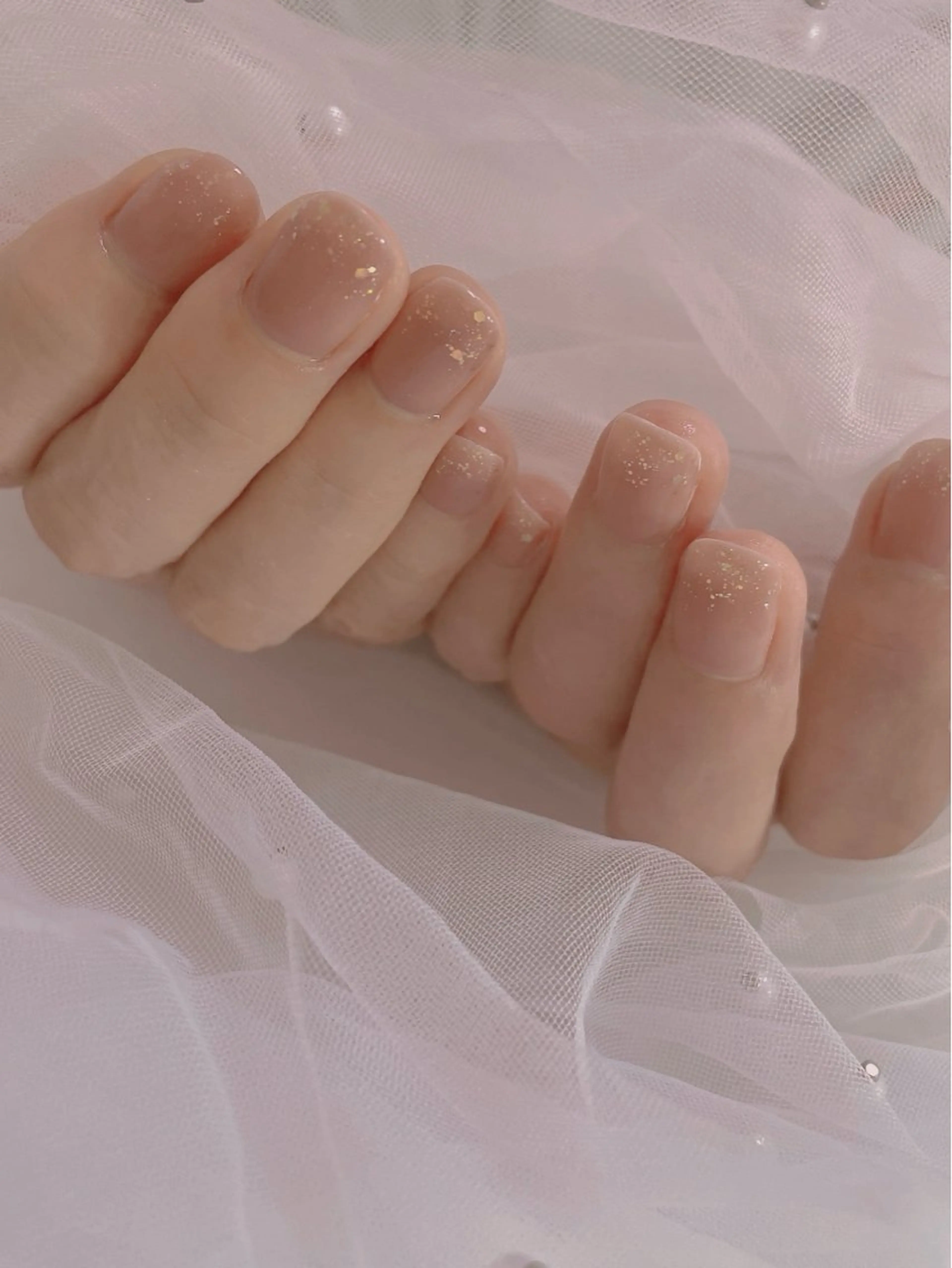 ネイル ラメ(グリッター) ネイルサロン なっちゃん(古千谷)のネイルデザイン