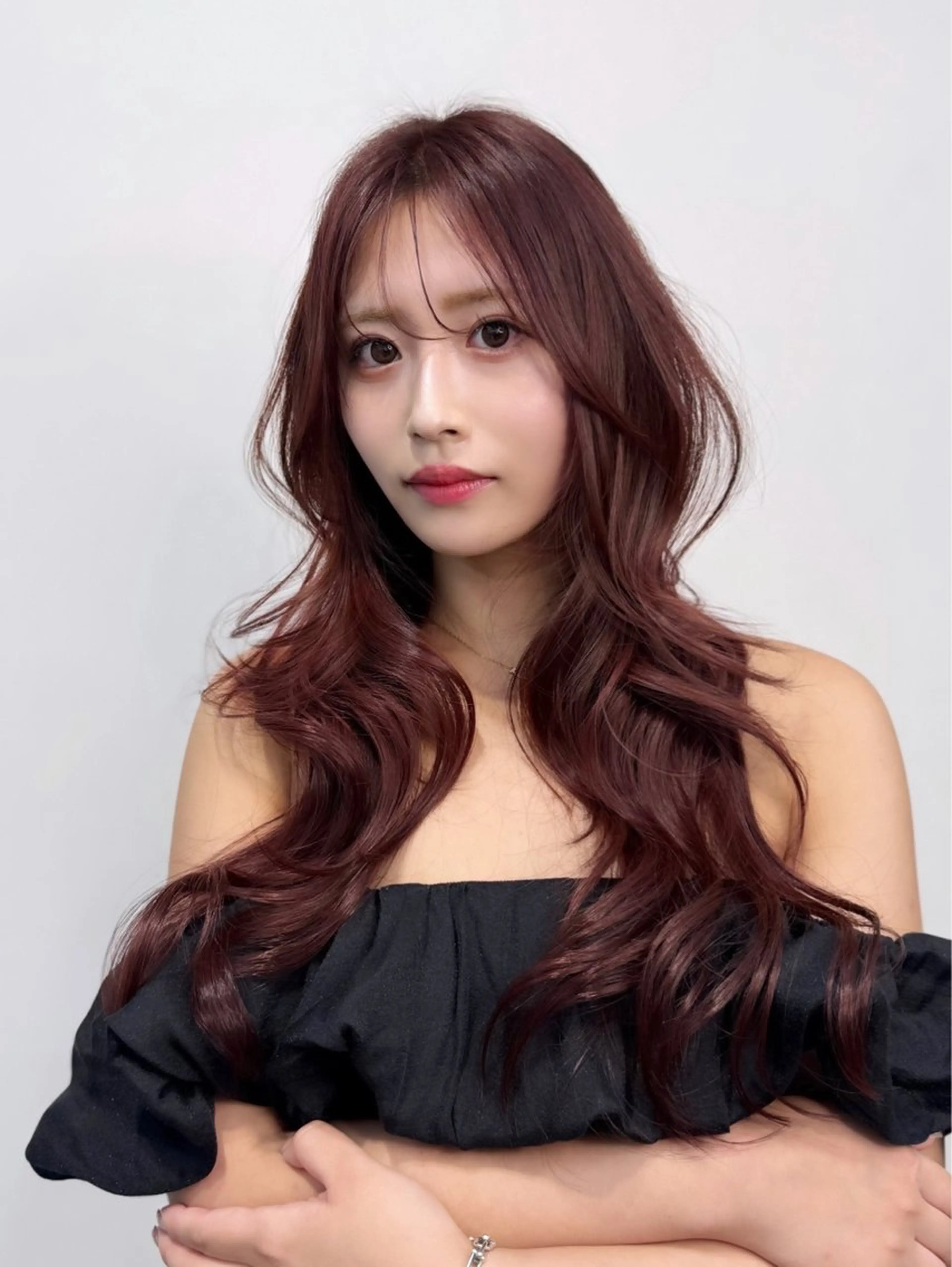 ロング カラー カット ヘアカラー トリートメント 🦋韓国系指名No1 店長/圓山 祐也🦋のヘアスタイル