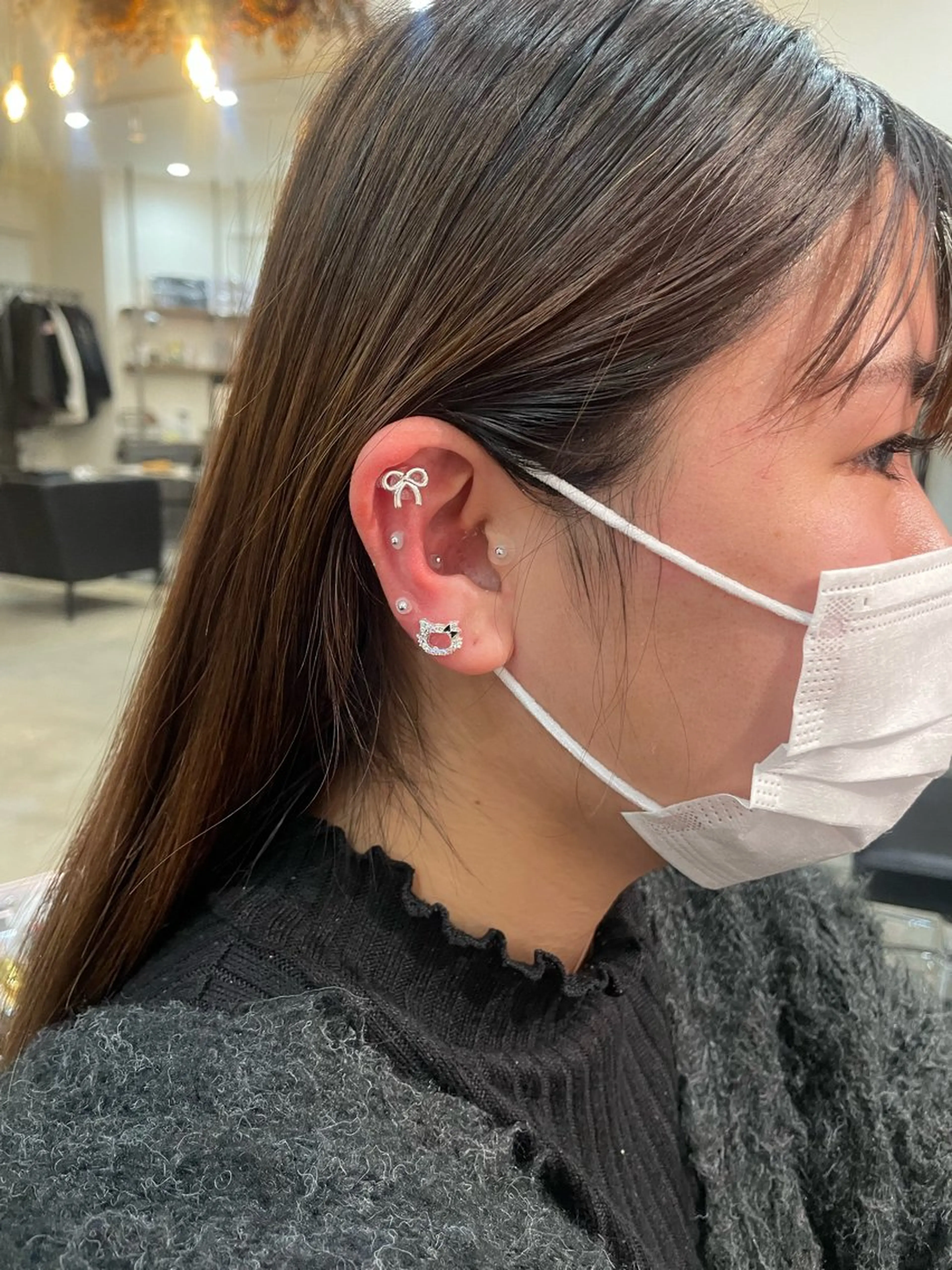 顔周りカット 🎀サヤカ🎀のヘアスタイル