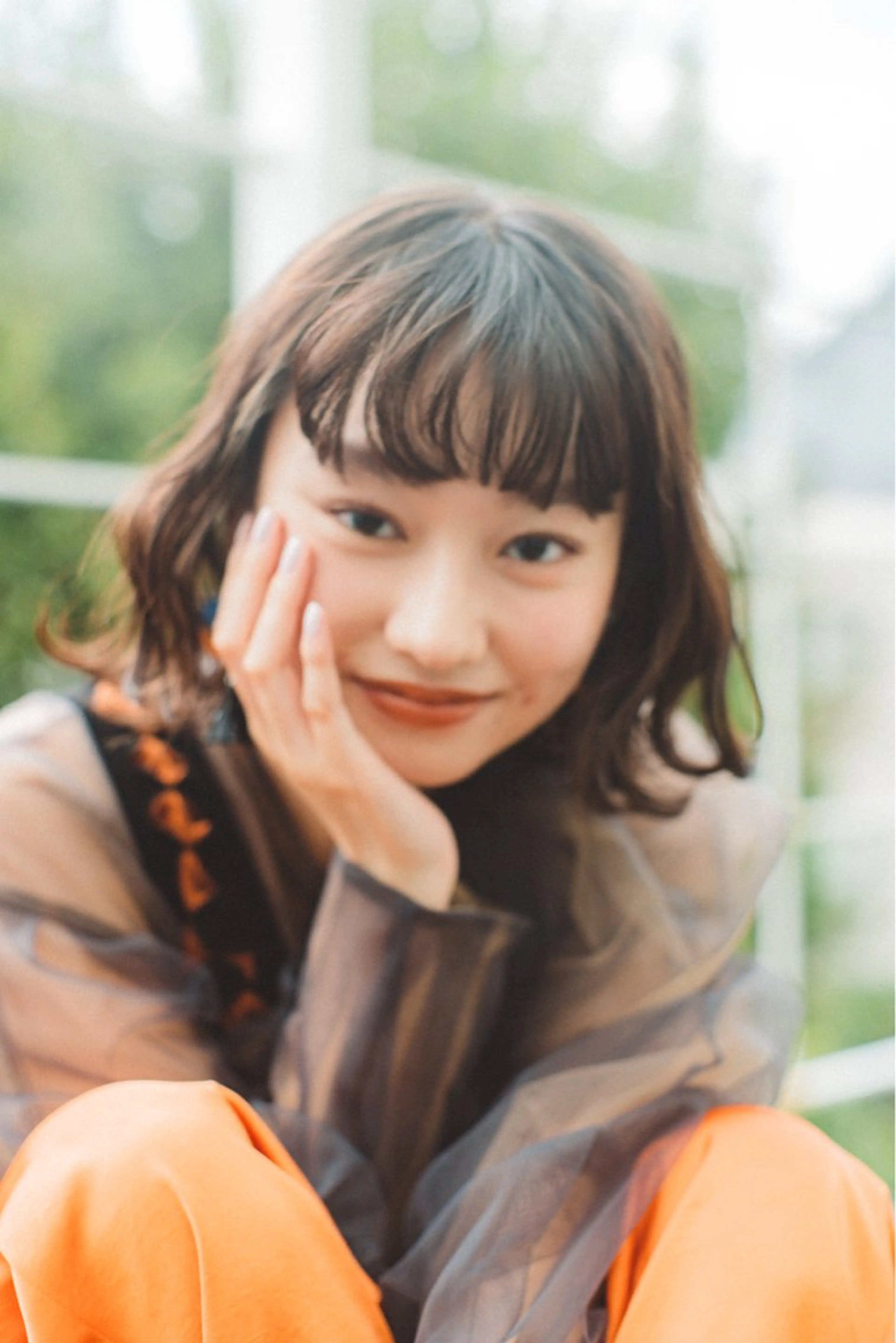 カラー ヘアカラー トリートメント 内川 亜美のヘアスタイル