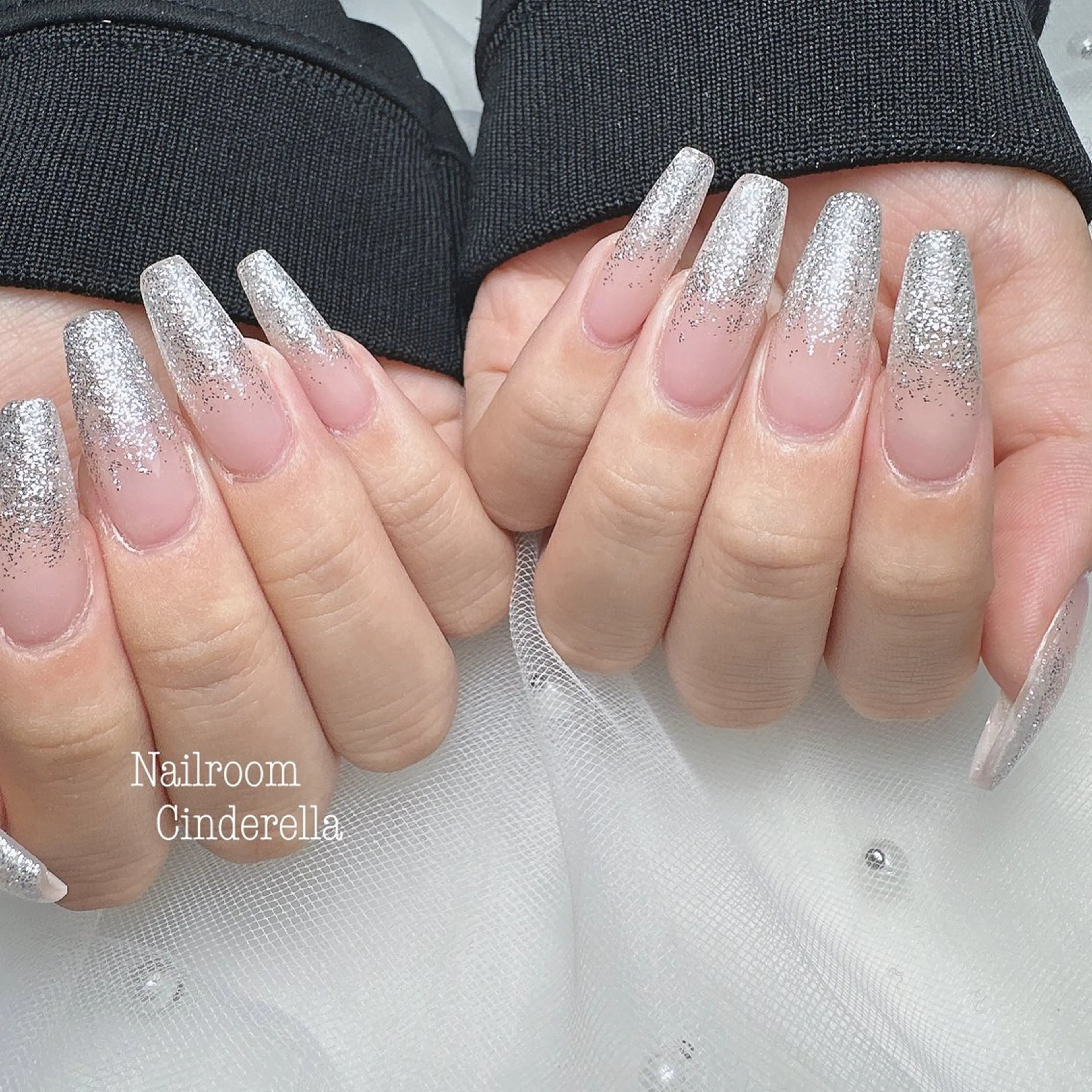ネイル ラメ(グリッター) Nailroom. Cinderellaのネイルデザイン