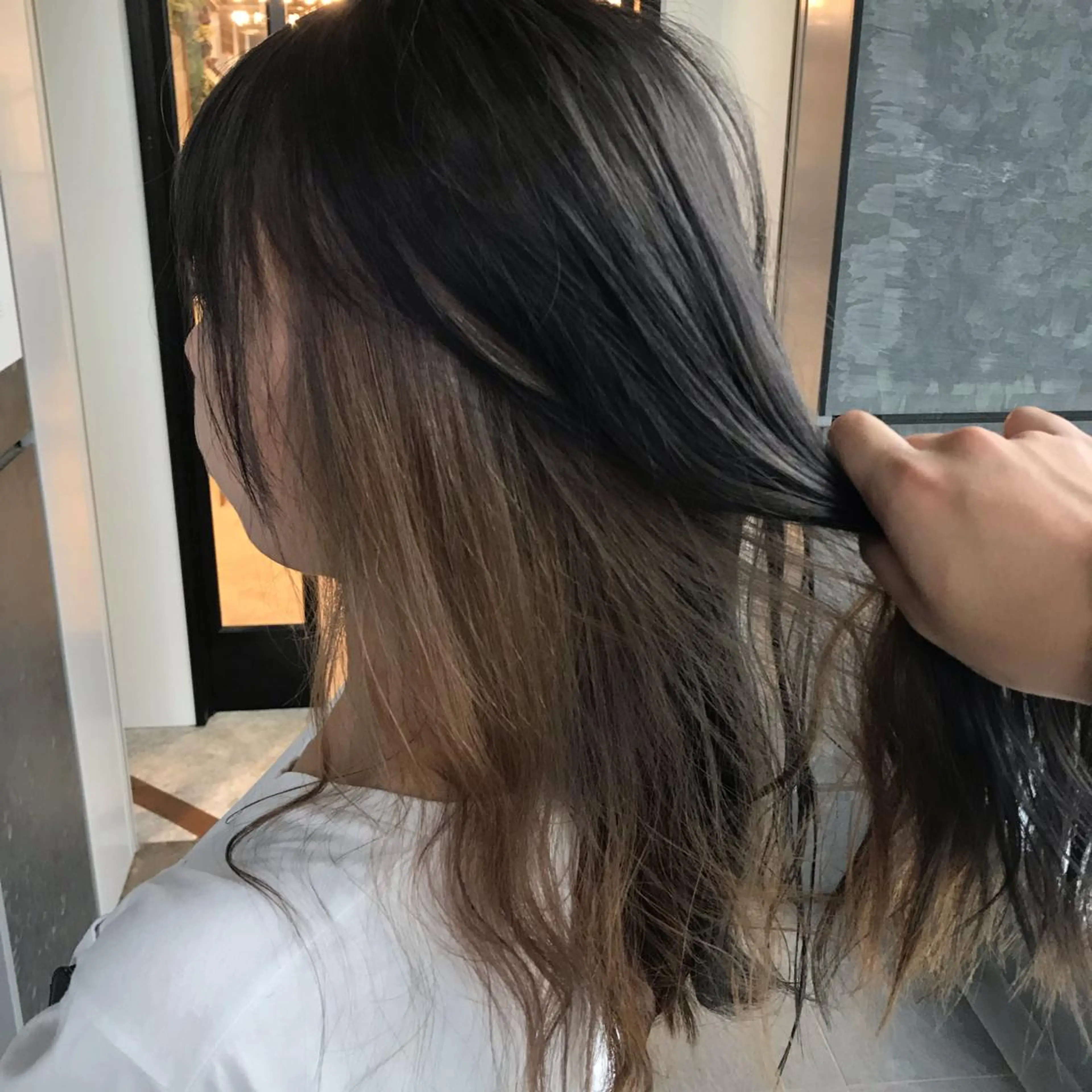 ロング アッシュ 髪質改善美容師 🌟塚本のヘアスタイル