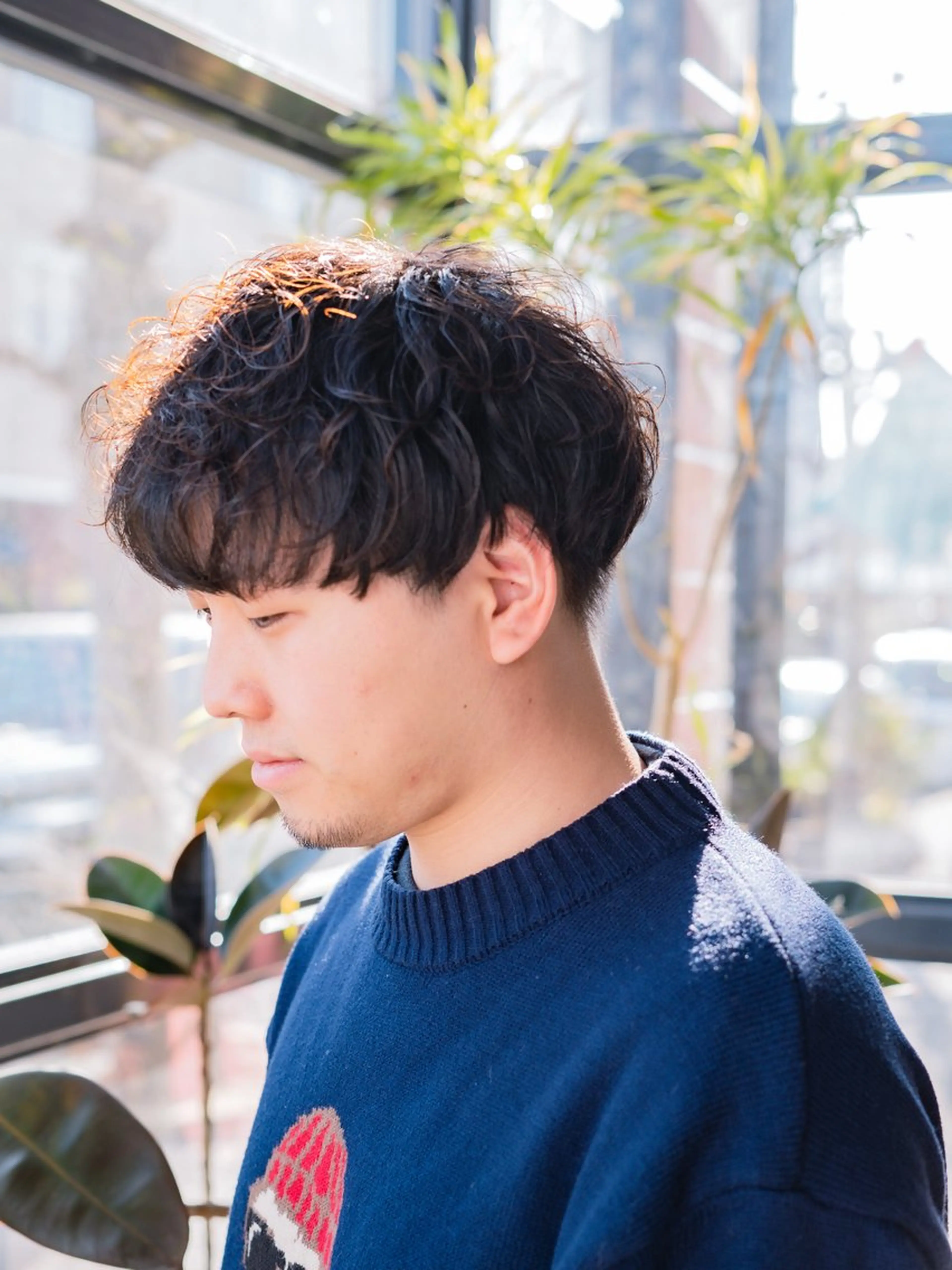 パーマ 難波 侑希のヘアスタイル