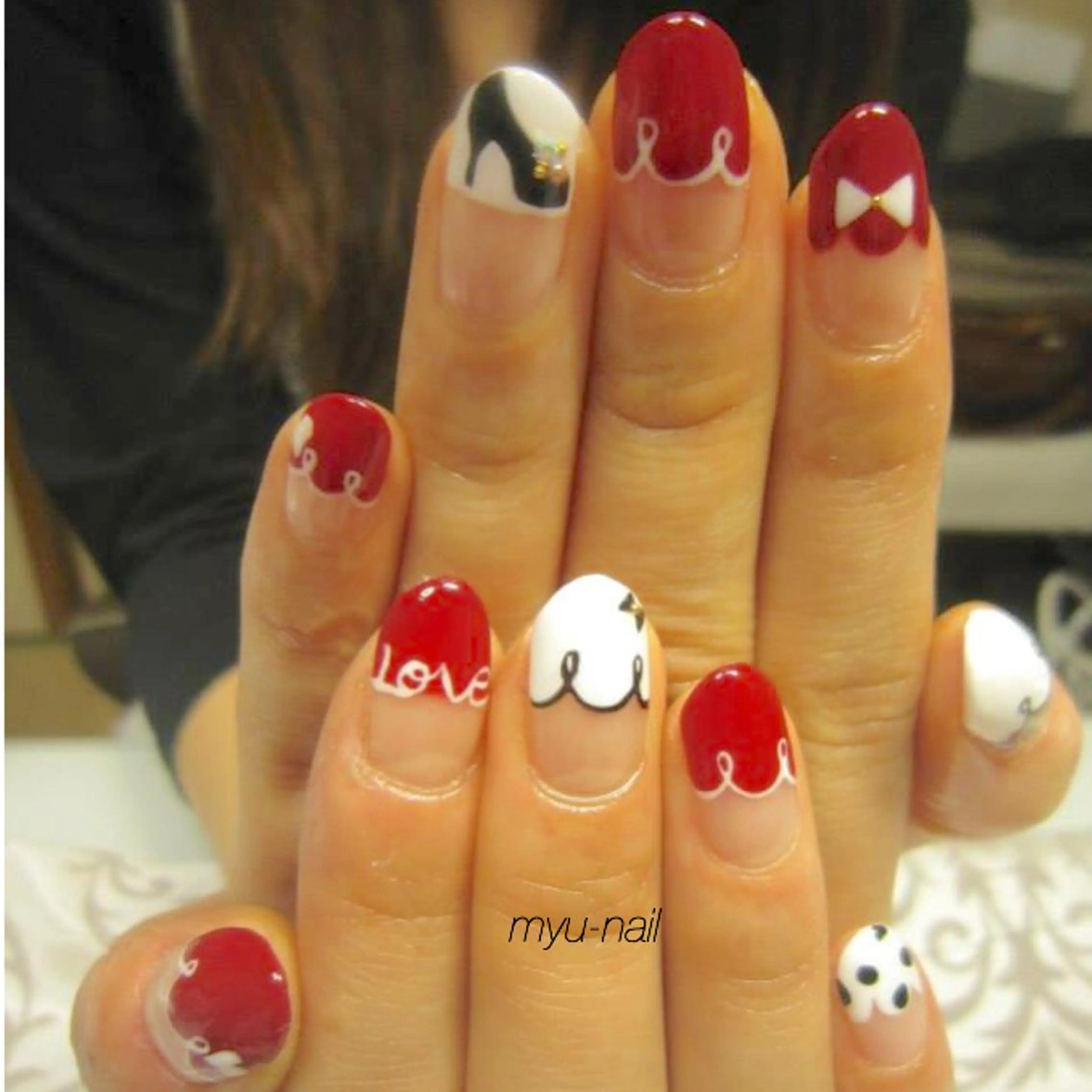 ネイル アートネイル ホームサロン myu-nailのネイルデザイン