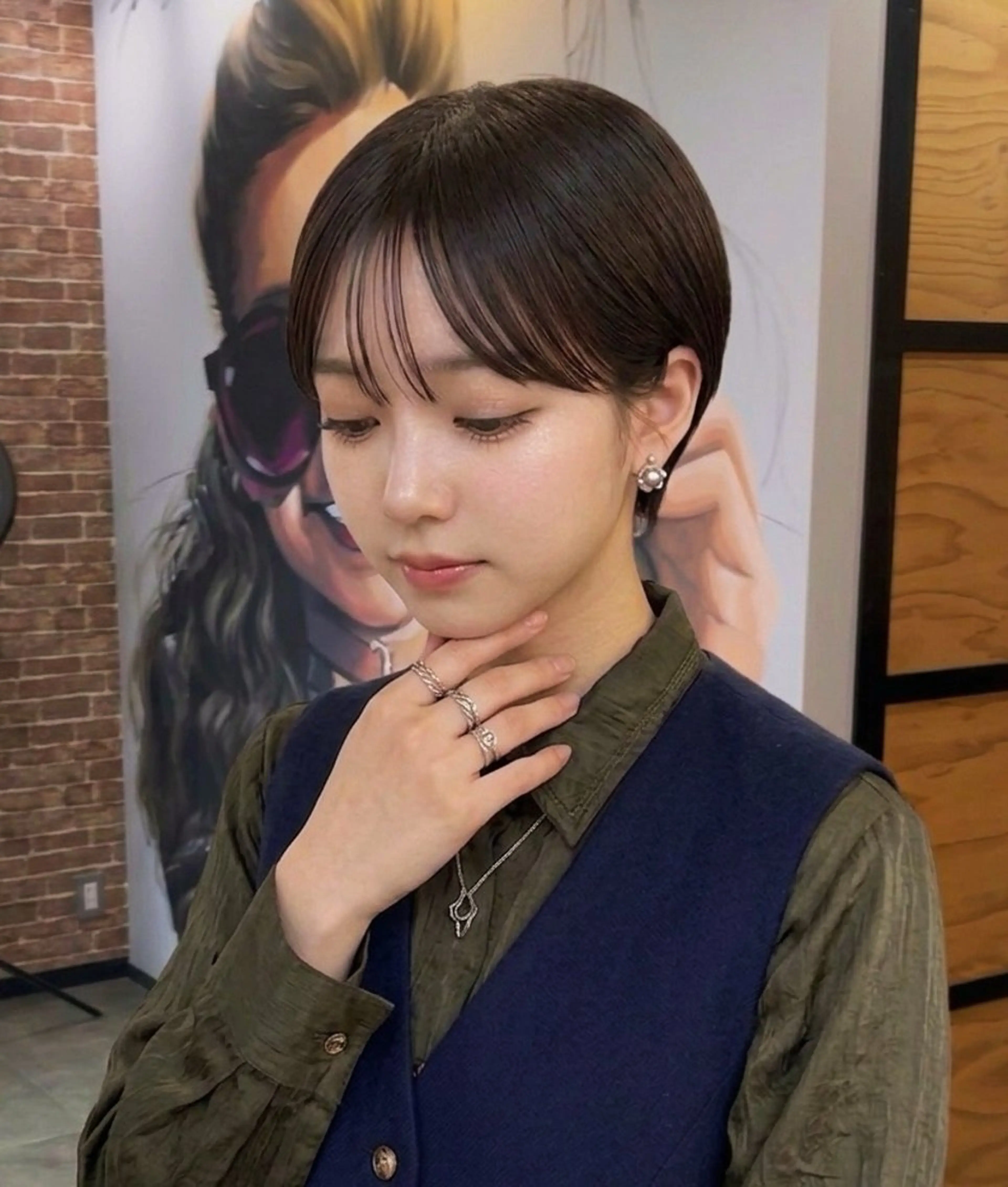 ショート 東 悠磨のヘアスタイル