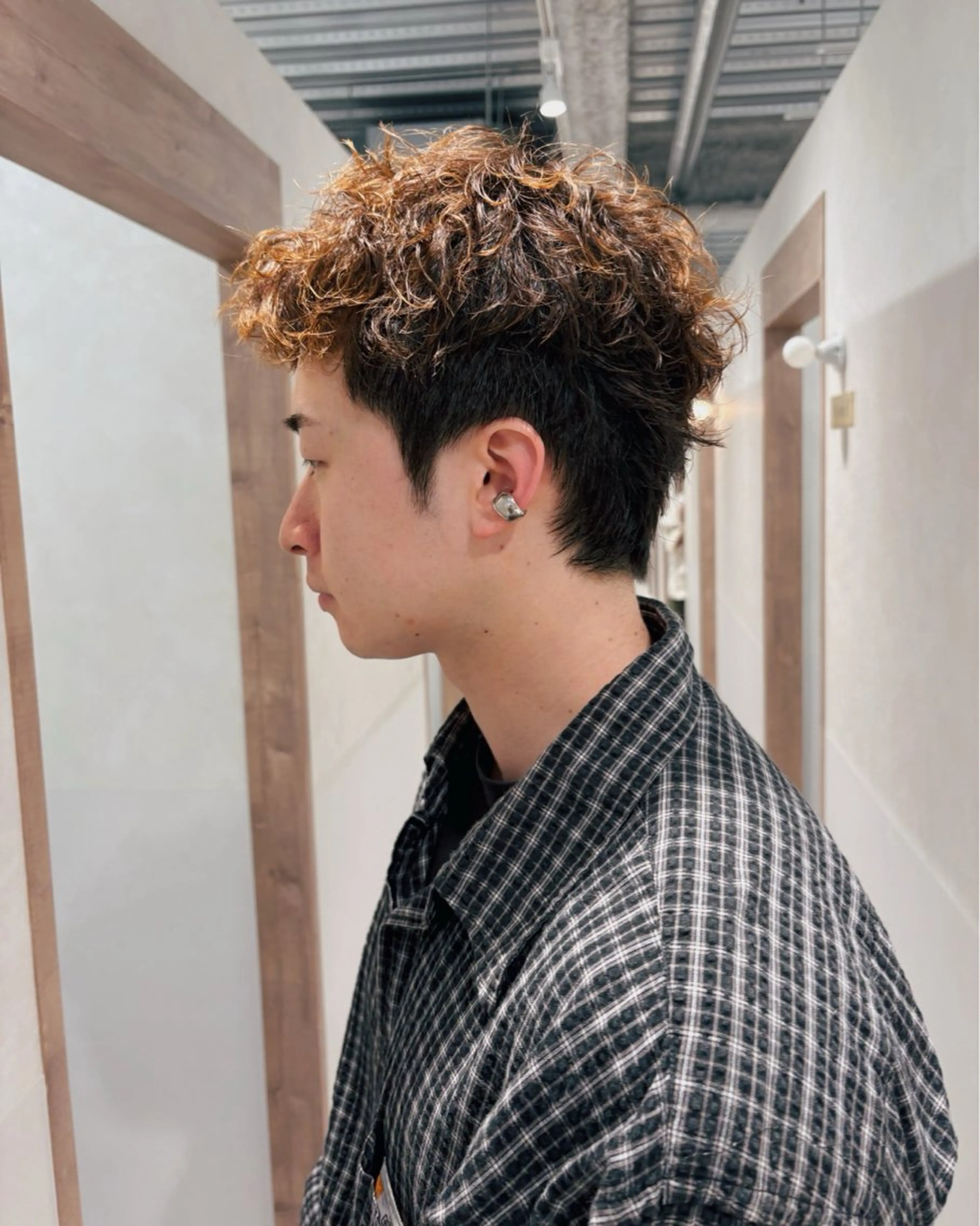 パーマ メンズ カット パーマ メンズパーマ/メンズ カット　田中気理真のヘアスタイル