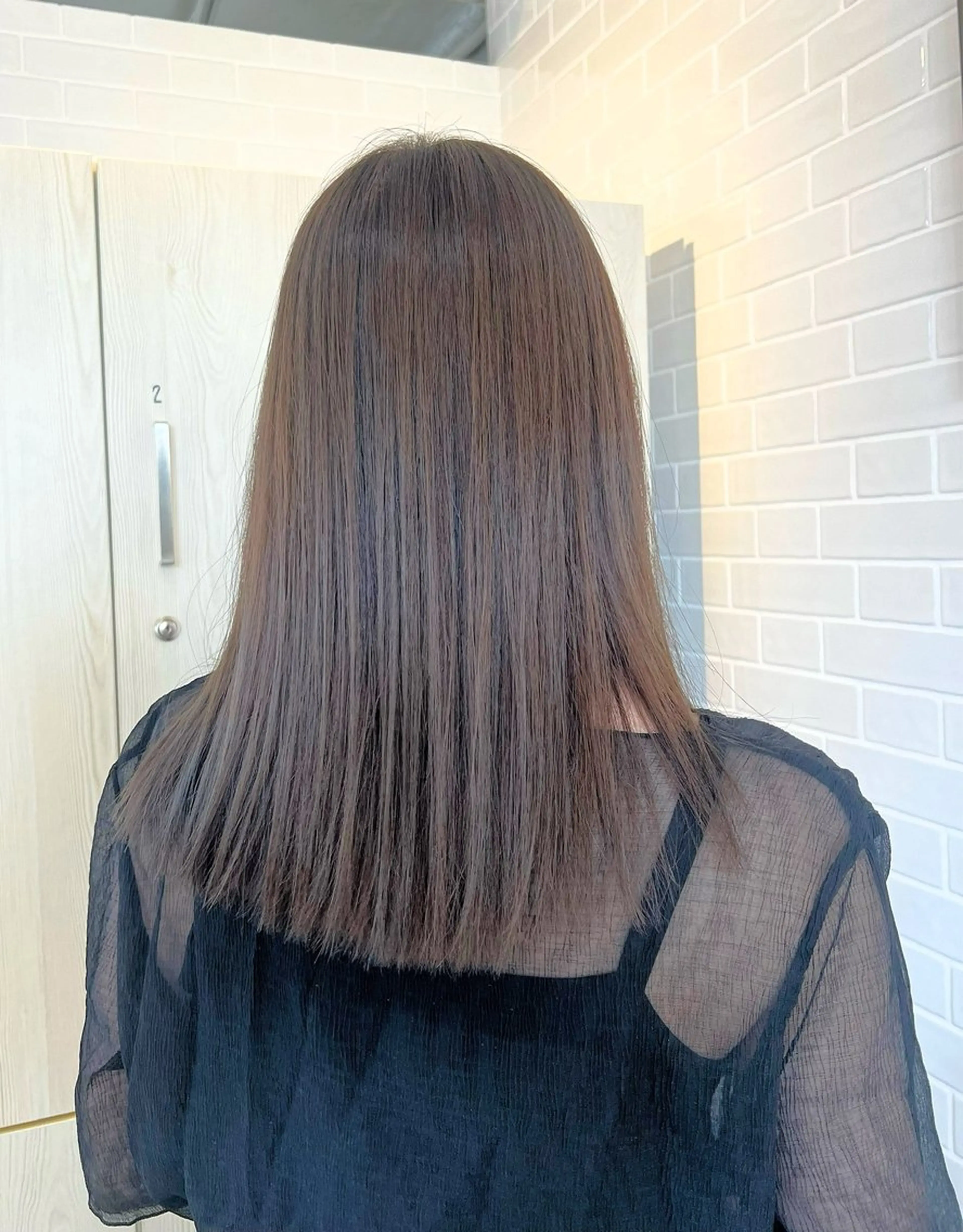 迷ったらコチラ】髪質改善TR+髪質改善 inケアカラー+カット¥17900の写真