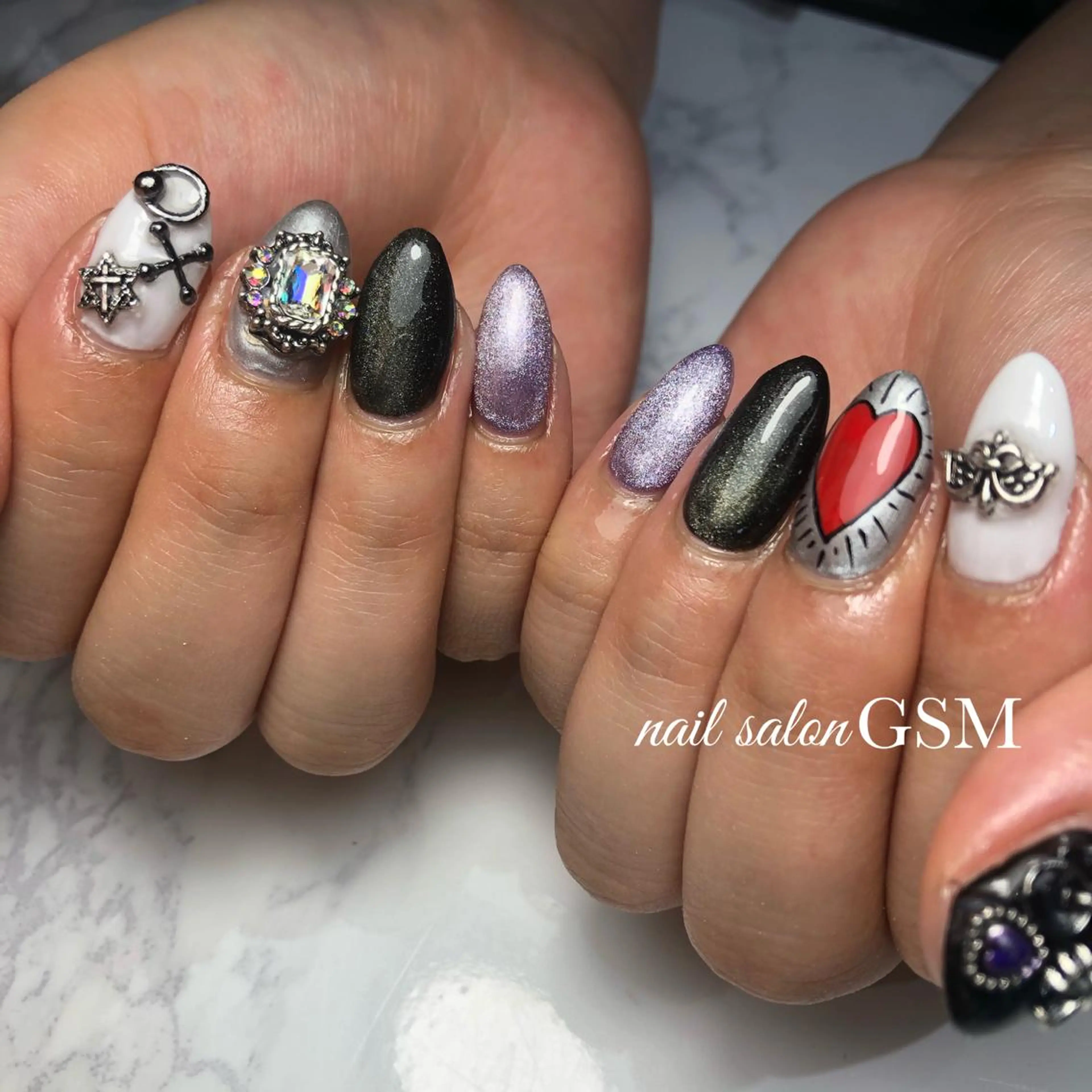 ネイル ハンドネイル nail salon GSMのネイルデザイン
