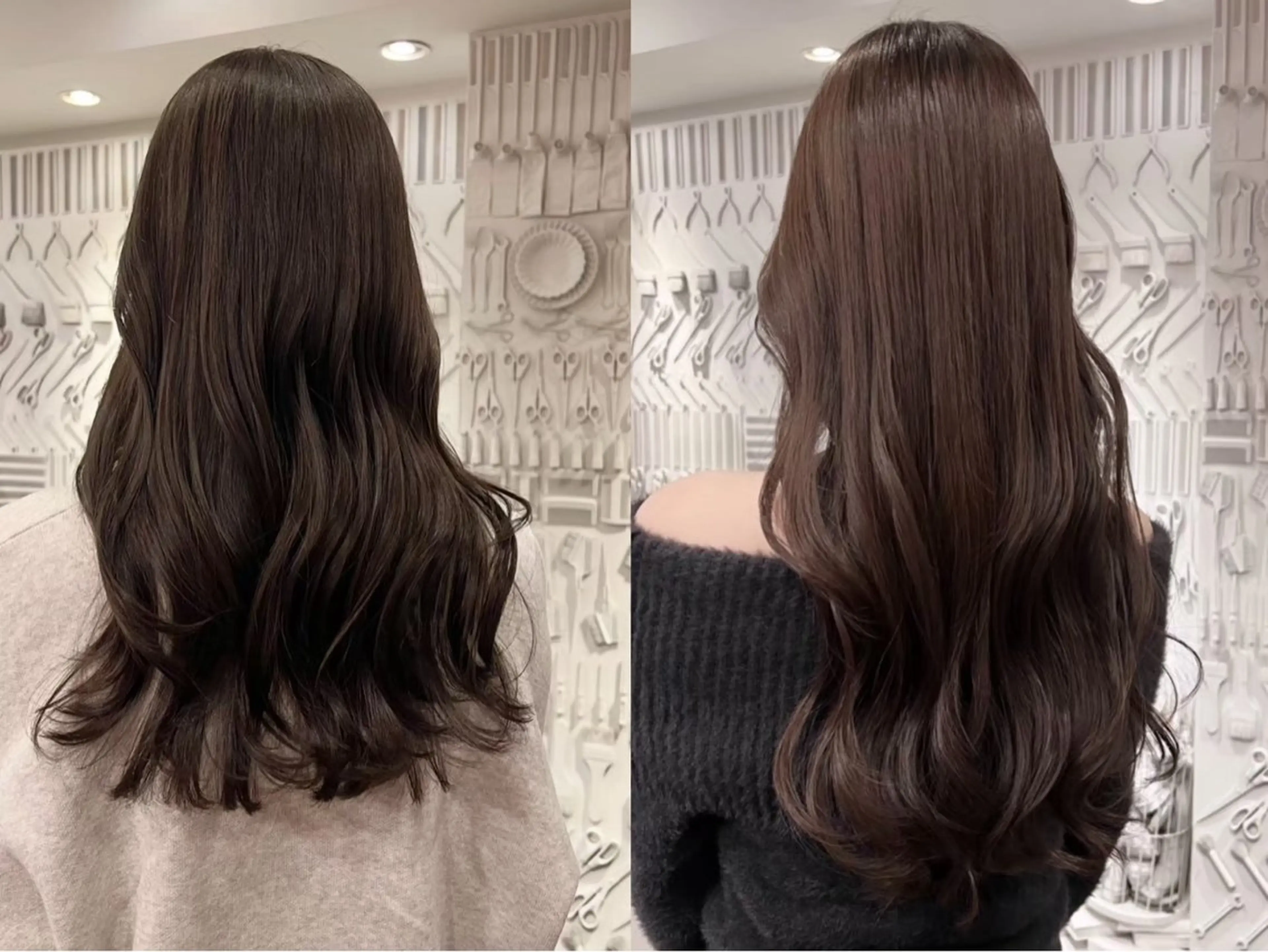 ロング ヘアカラー トリートメント 齋藤 優のヘアスタイル