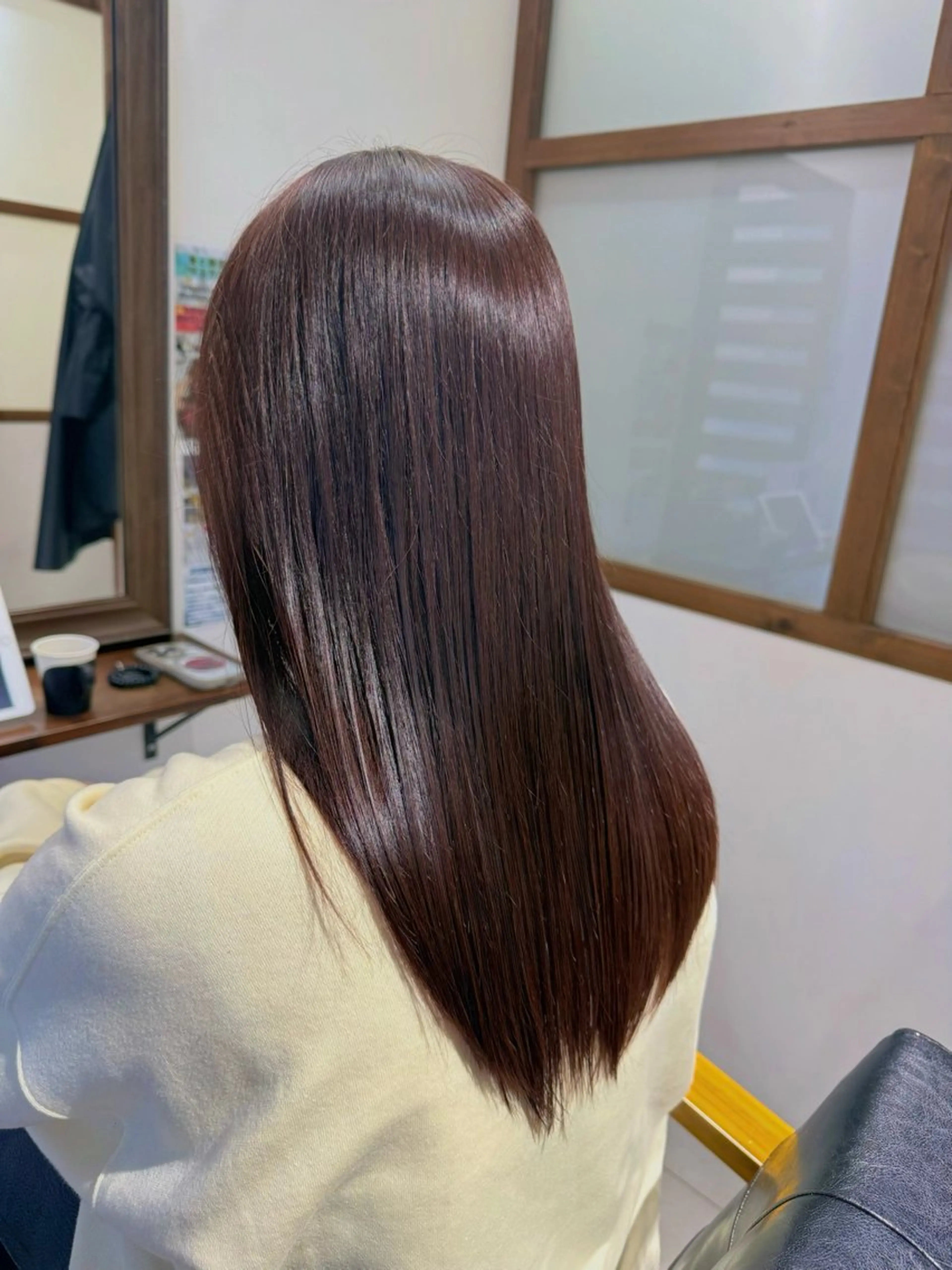 ロング カット トリートメント 梅澤 麻衣のヘアスタイル