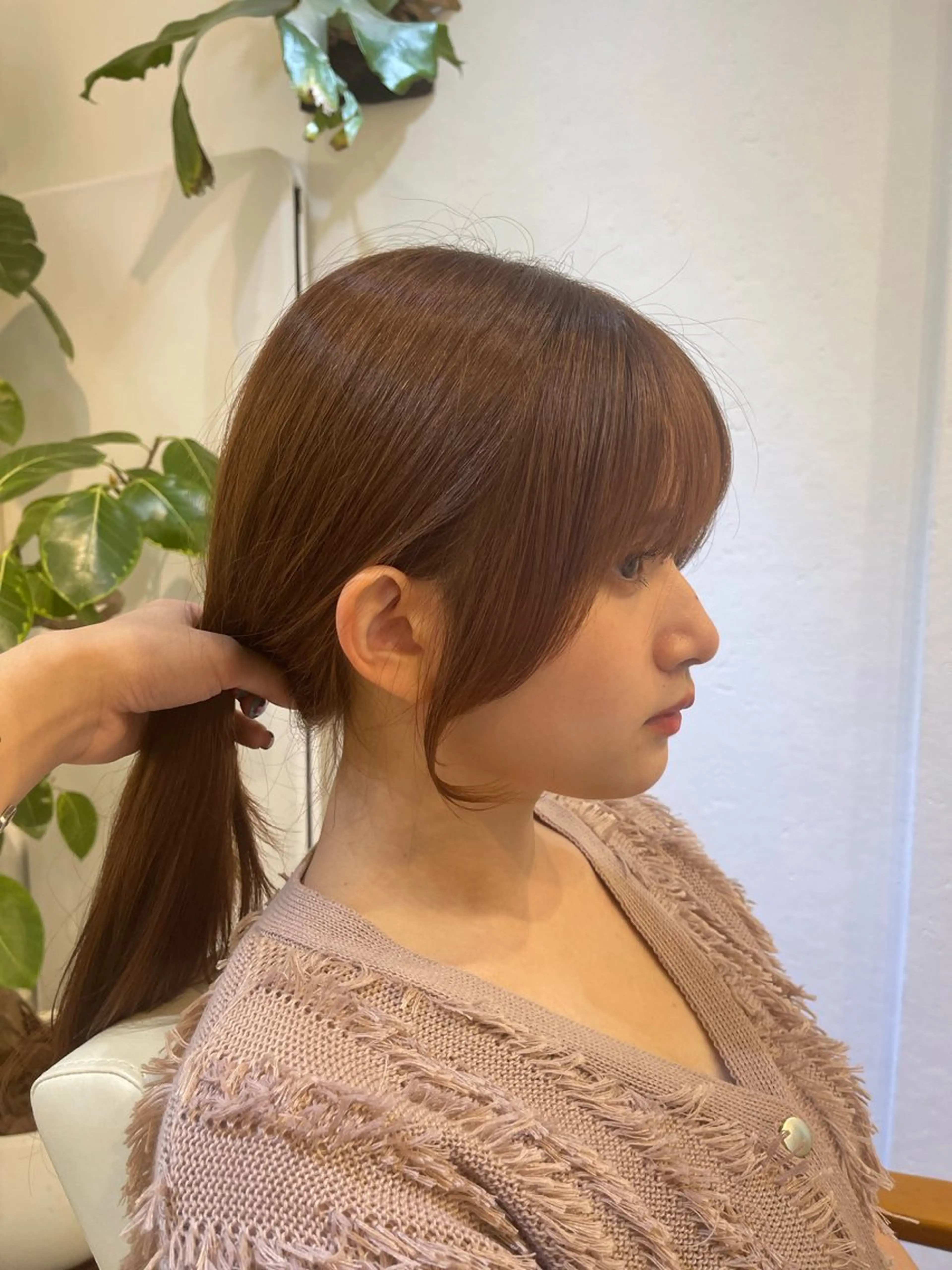 ハイトーン/レイヤ ーTENSHOのヘアスタイル