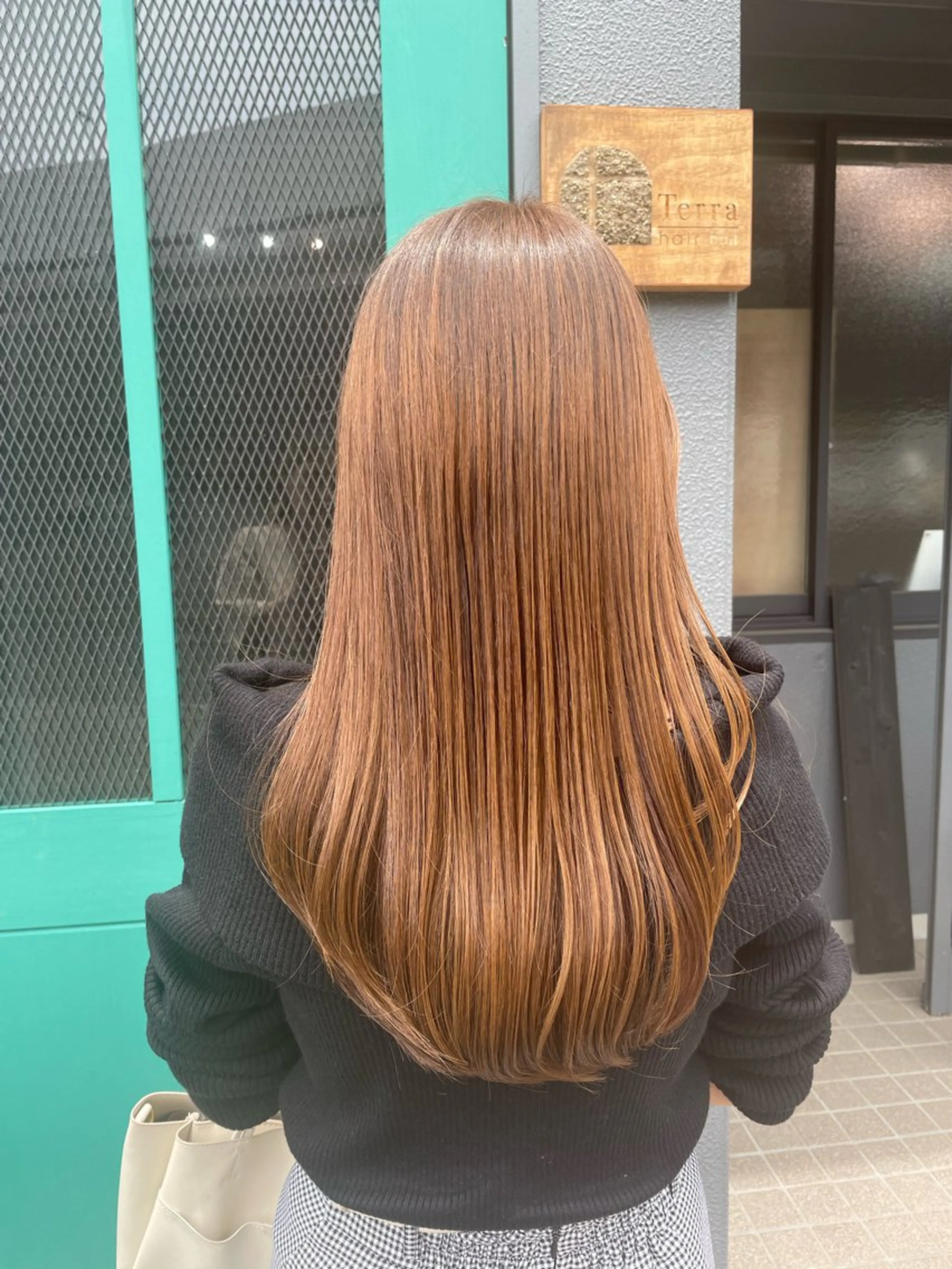 ロング カラー ヘアカラー トリートメント 今雪 聡美のヘアスタイル