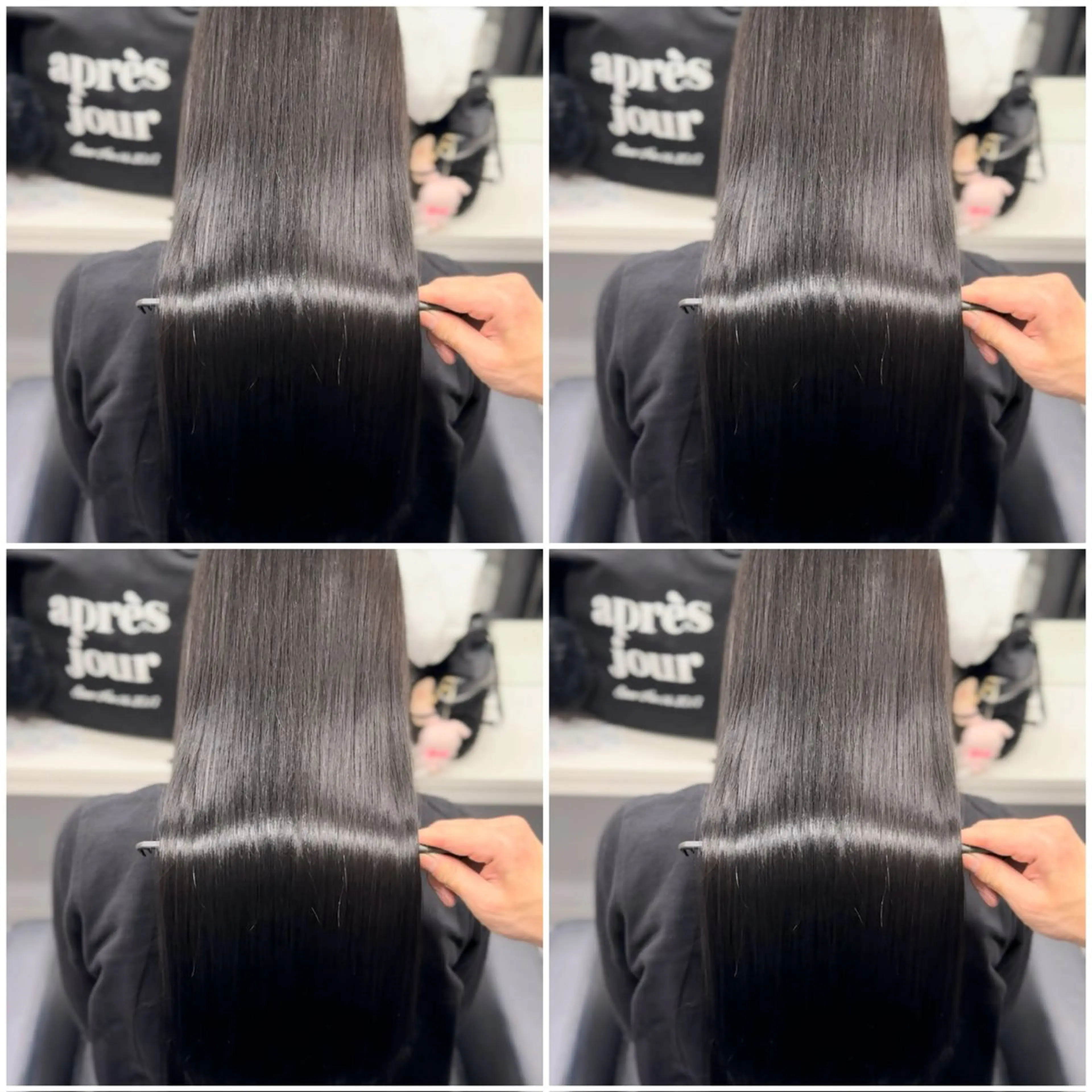 ロング カラー ヘアカラー トリートメント 髪質改善 艶髪カラー エクステ かいり✂️のヘアスタイル