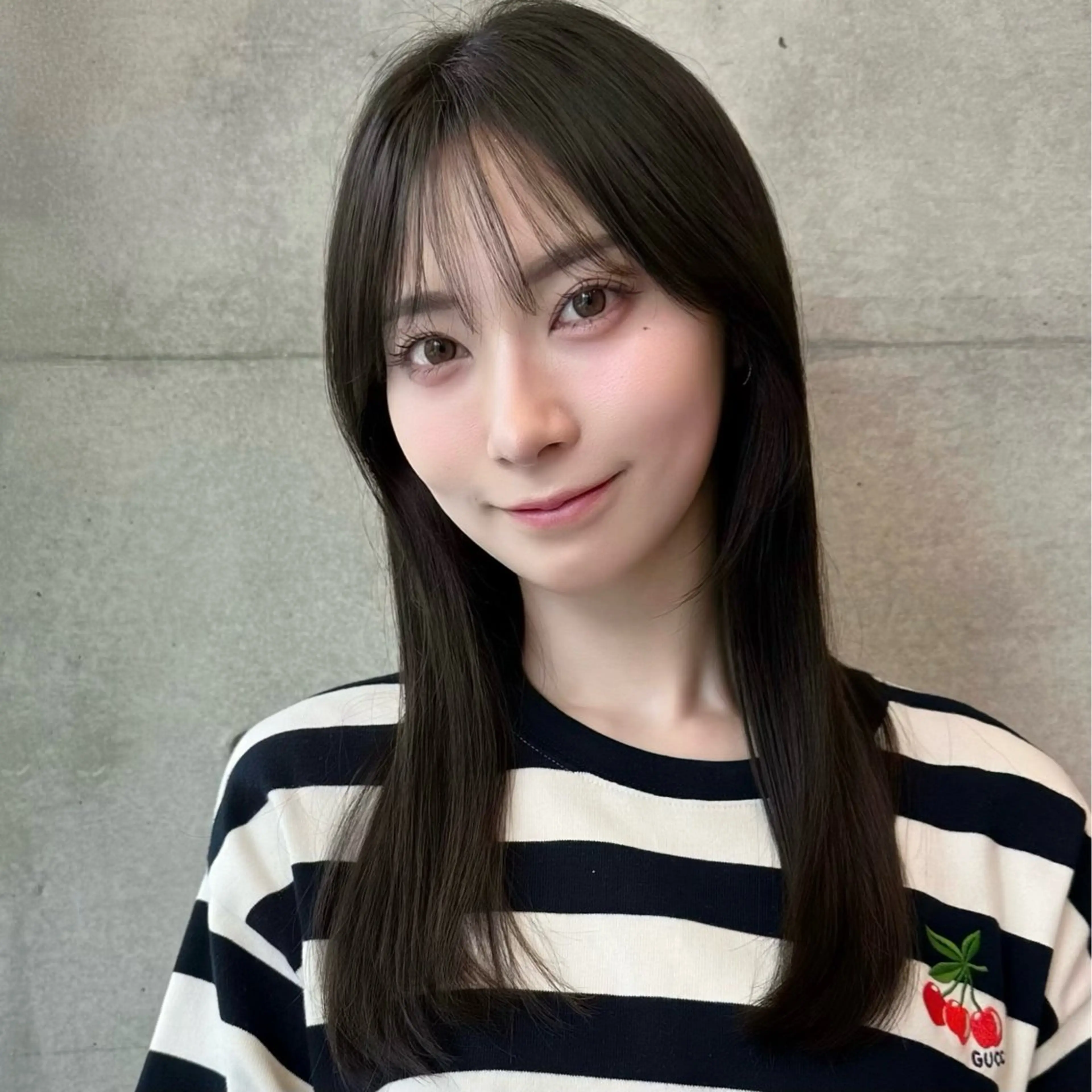 ミディアム レイヤーカット カット ヘアカラー オシャレ髪✔️ 店長オオキアキヒロのヘアスタイル