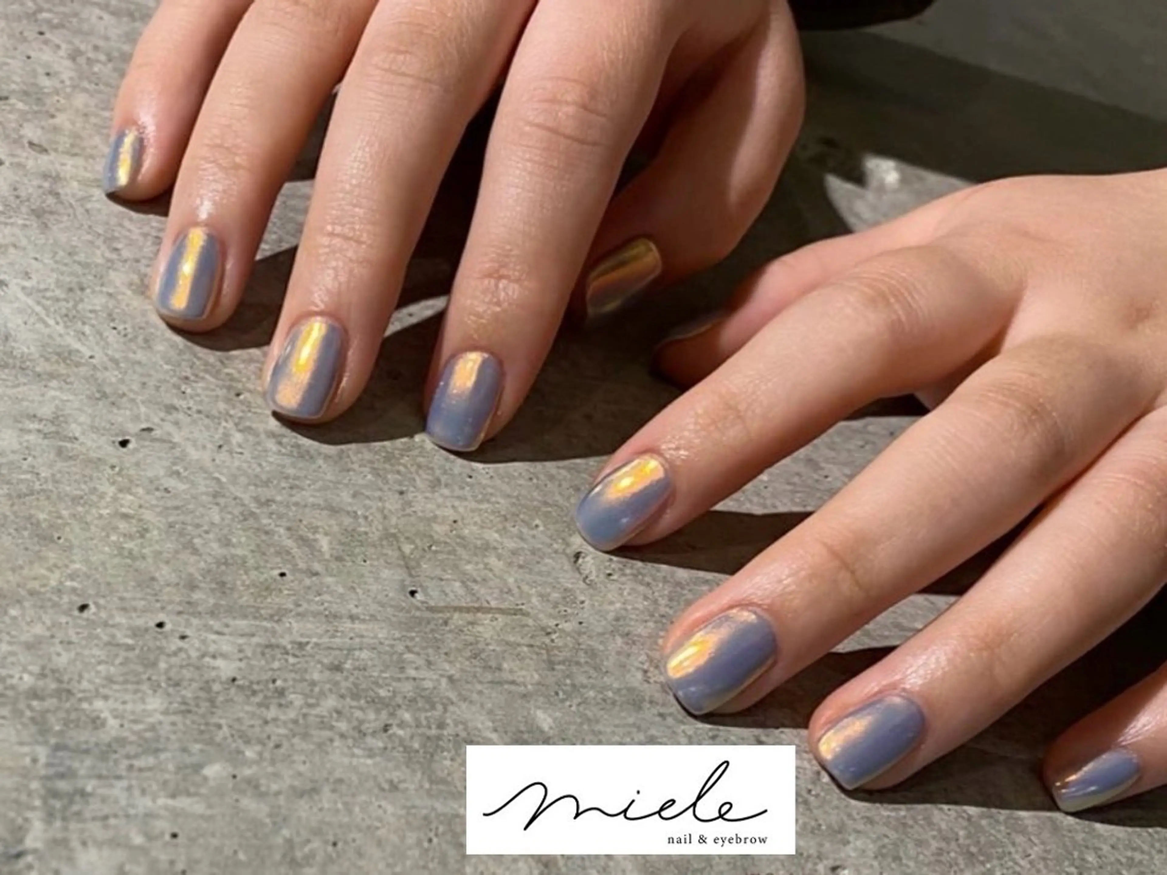 ネイル ハンドネイル miele【ミエレ】 海外シンプルデザインのネイルデザイン