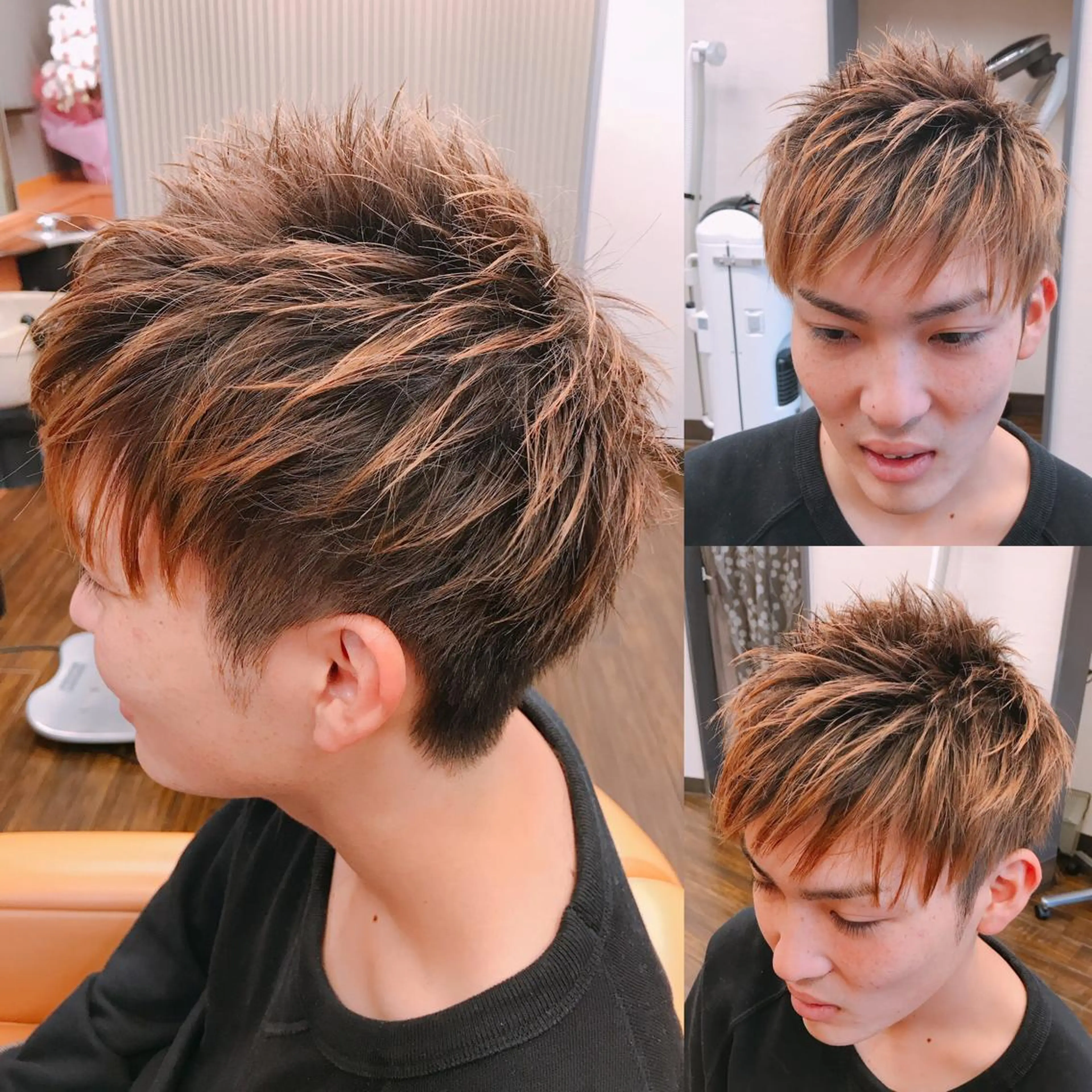 ショート メンズ プレミアムバーバー赤坂所属・野川 純麗のヘアスタイル