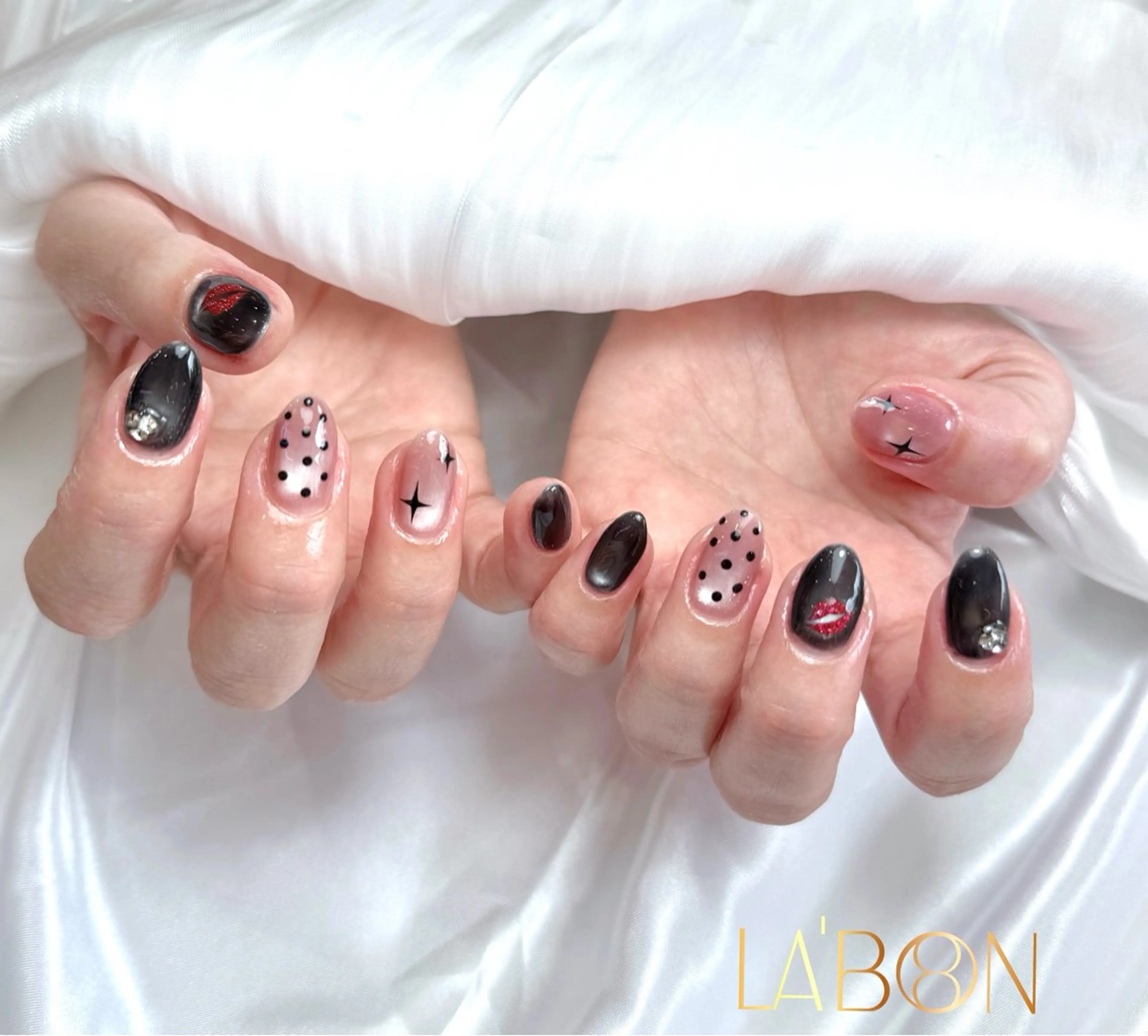 ネイル シンプルネイル Labon Nails Artのネイルデザイン