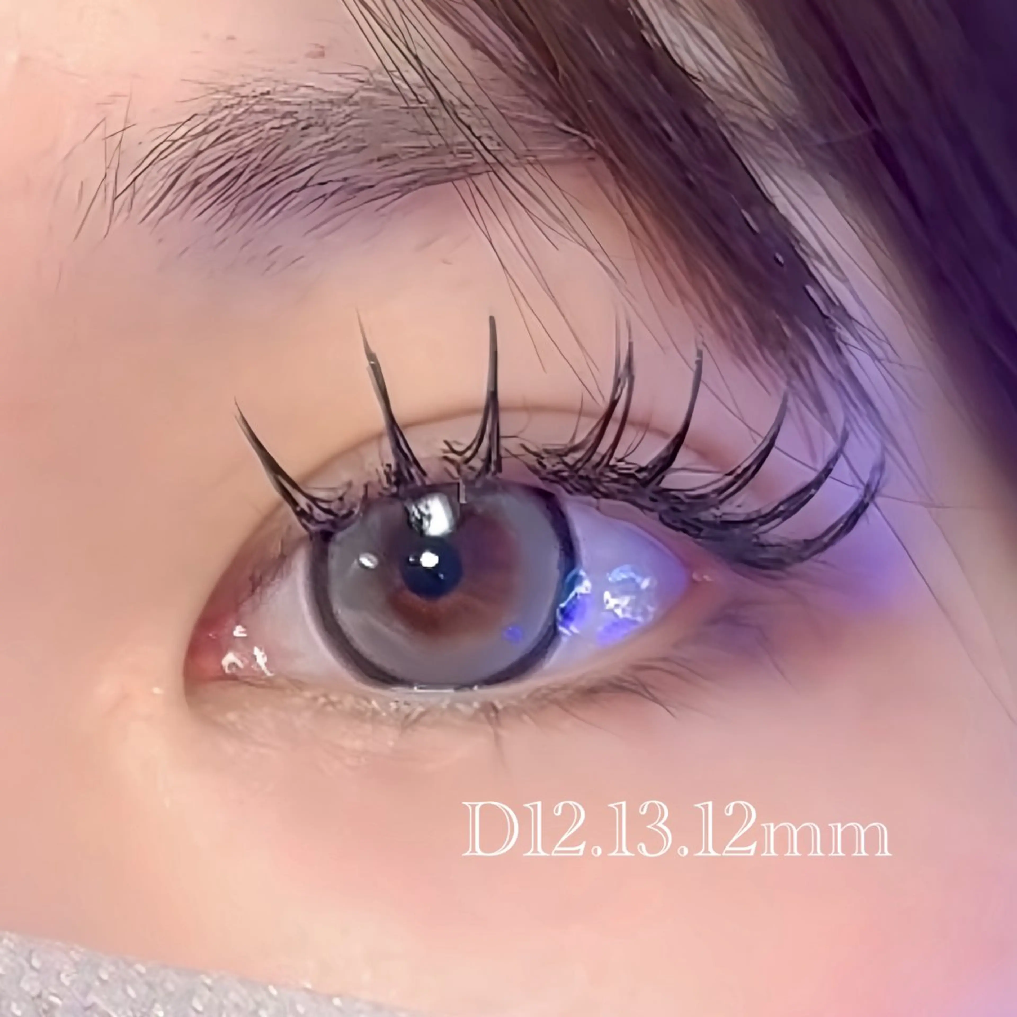 マツエク・マツパ Dカール フラットラッシュ eyelash salon VOSSのマツエク・マツパデザイン