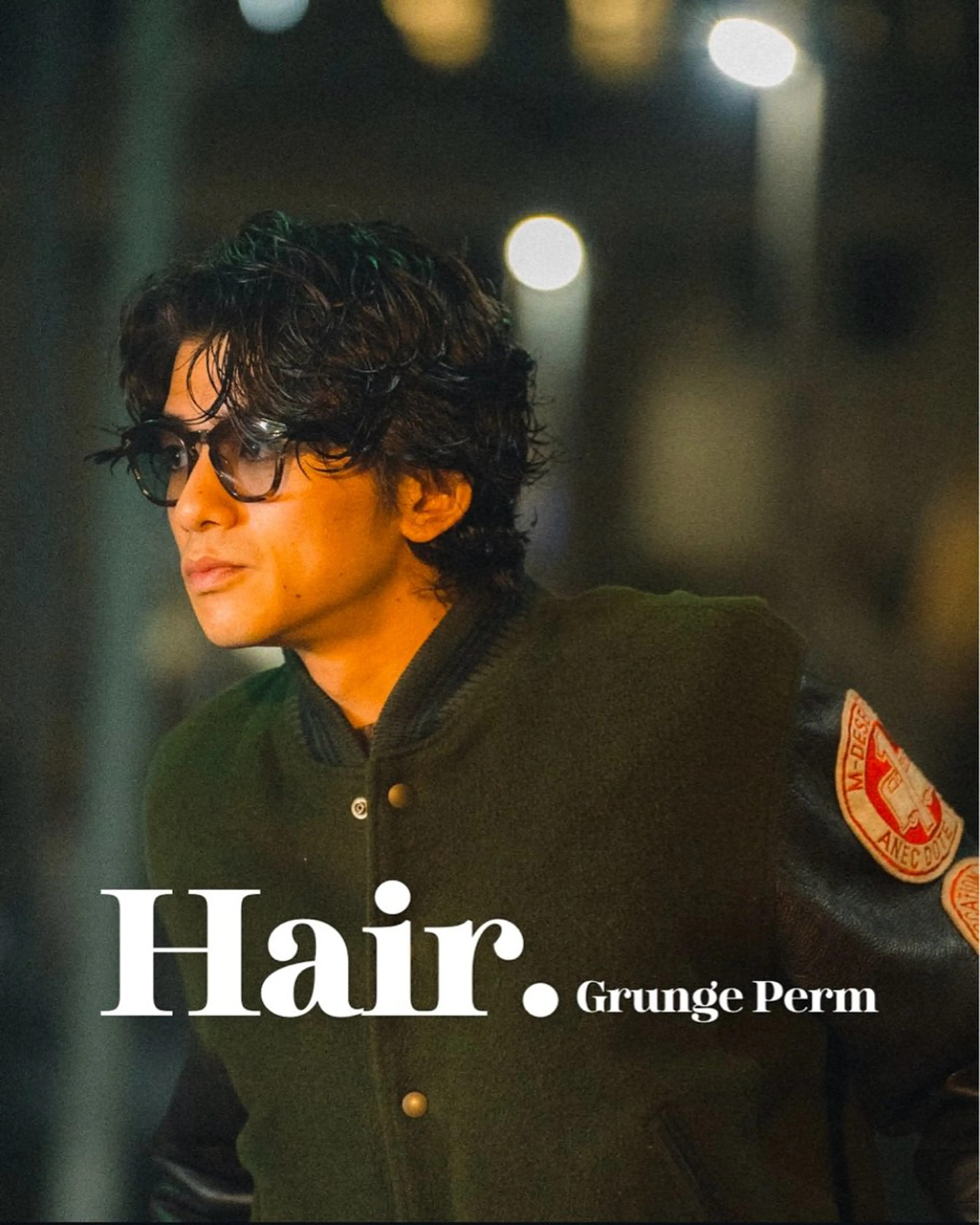 cut + perm +眉メンテナンス付　men’sの写真