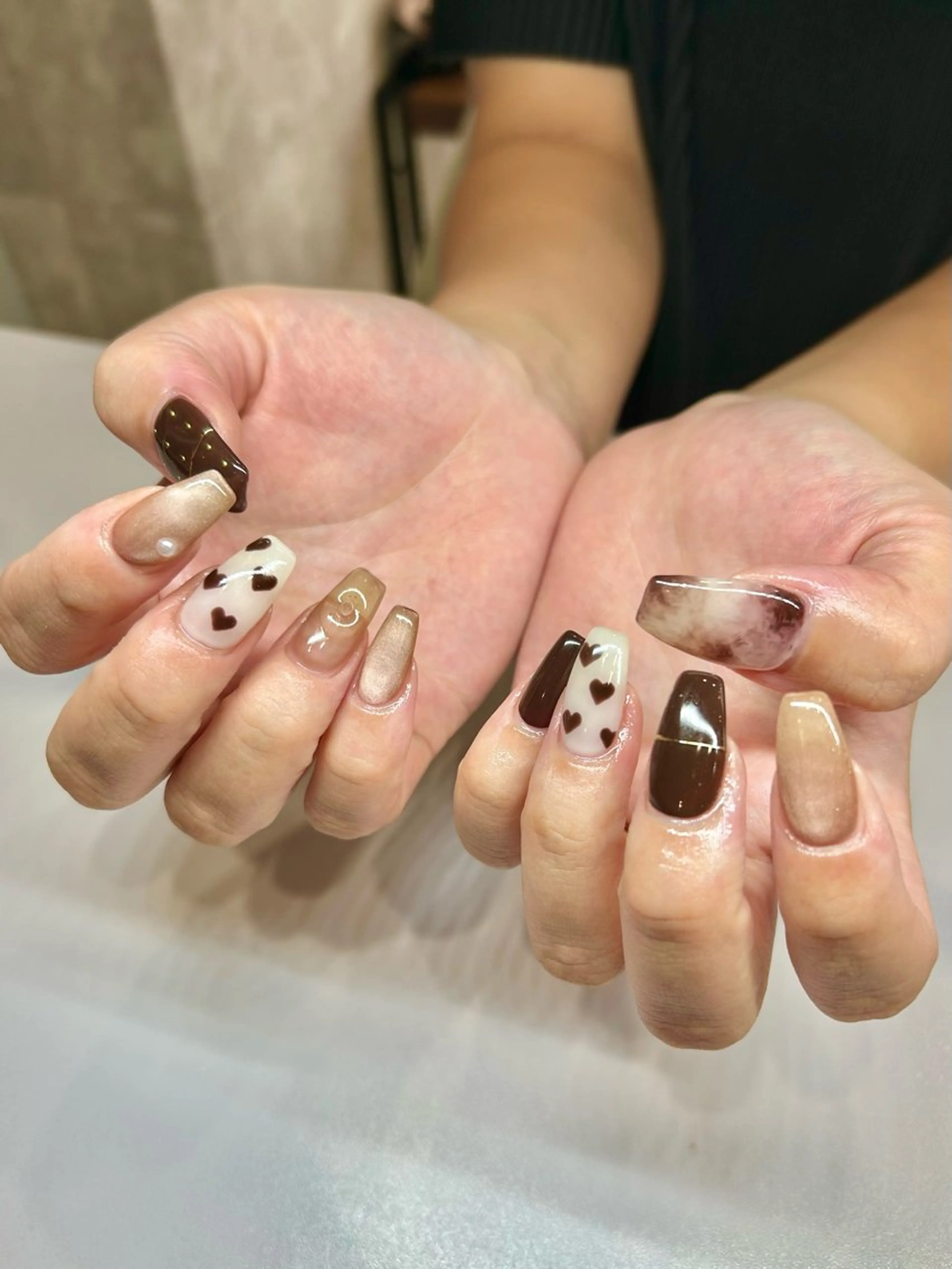 ネイル 持ち込み ハンドネイル welina Miyukiのネイルデザイン