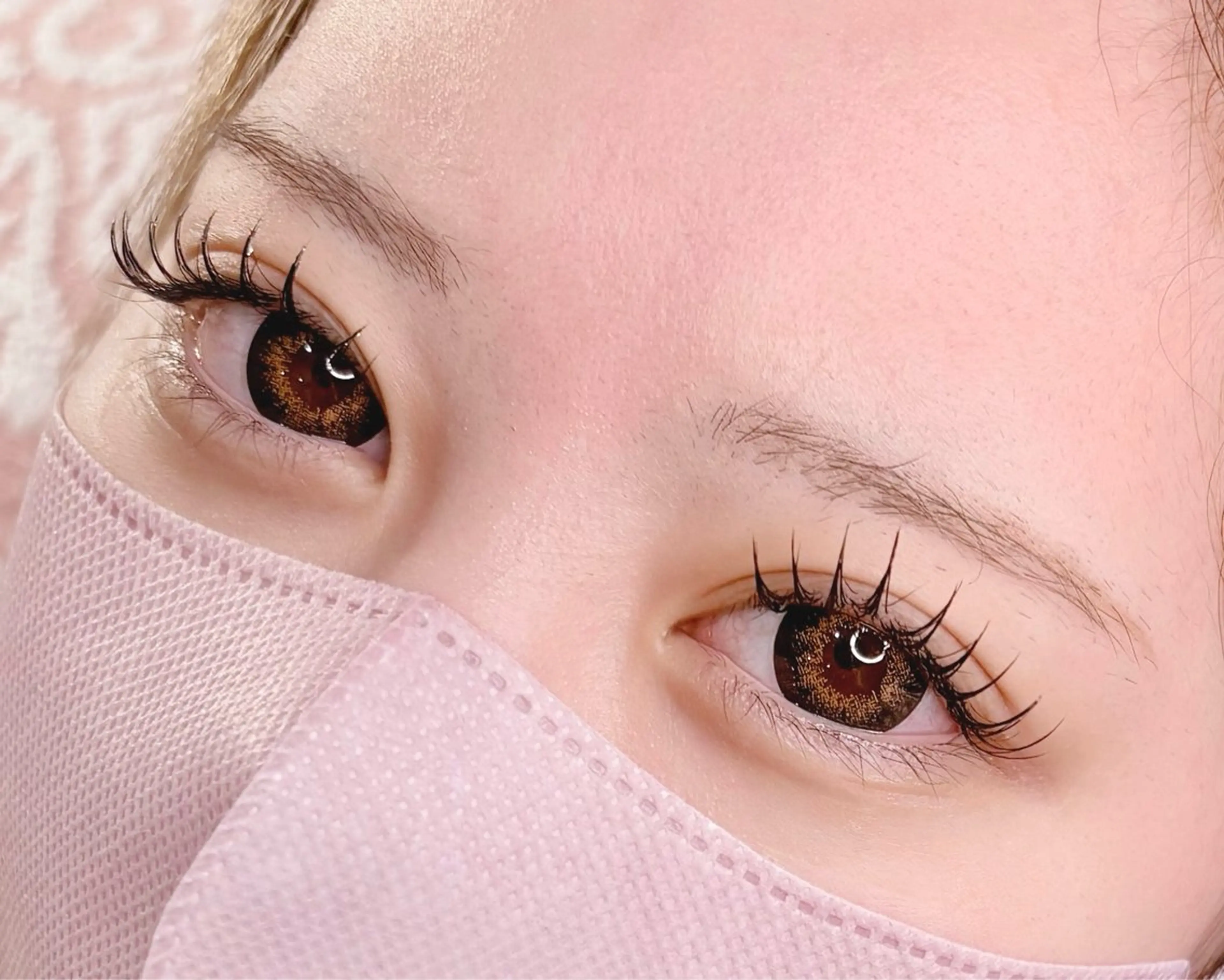 マツエク・マツパ Cカール Dカール フラットラッシュ セクシー 🌼AI 🌼のマツエク・マツパデザイン