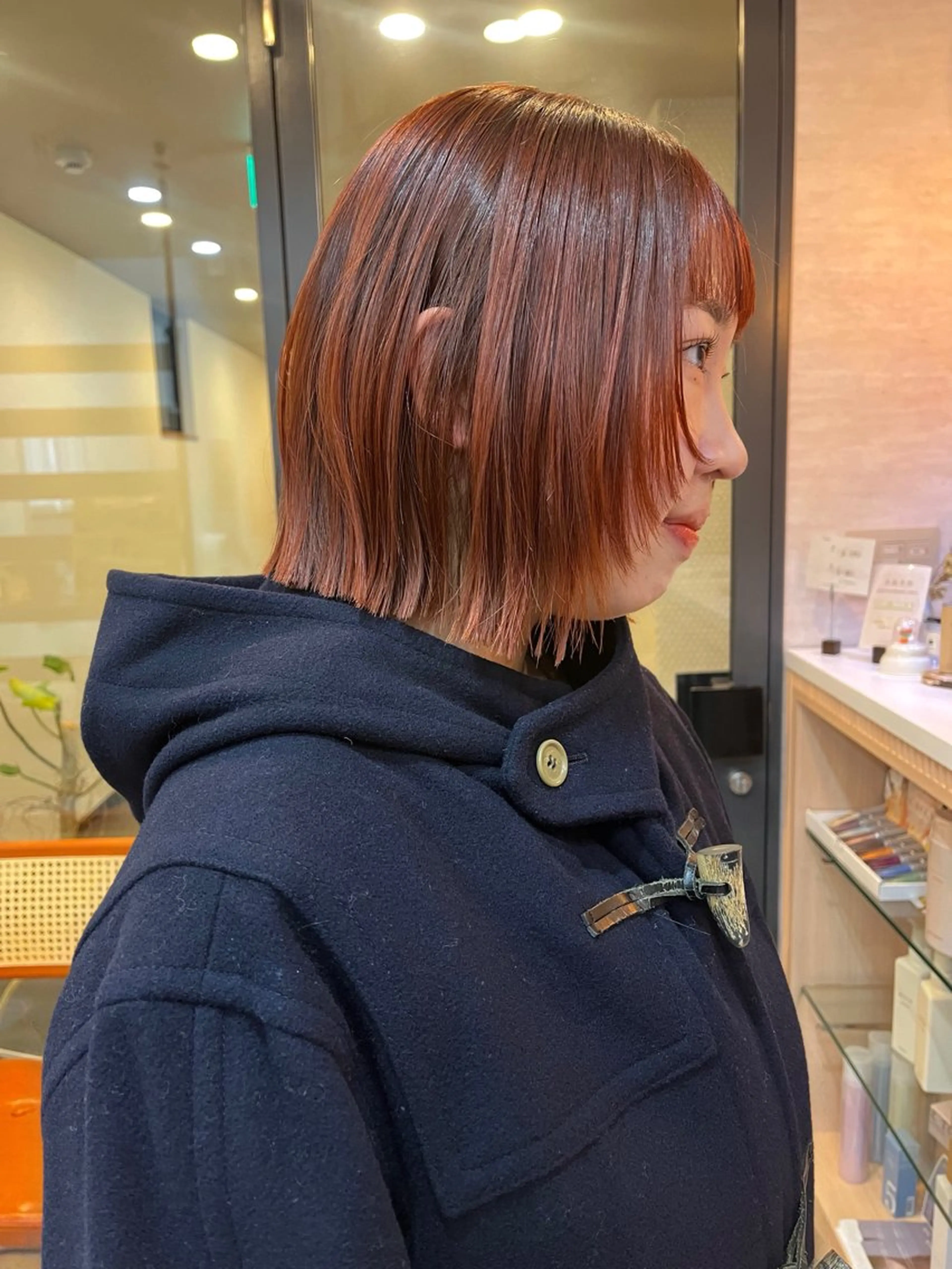 ショート レイヤー/暖色/ 髪質改善/永礼芳果のヘアスタイル
