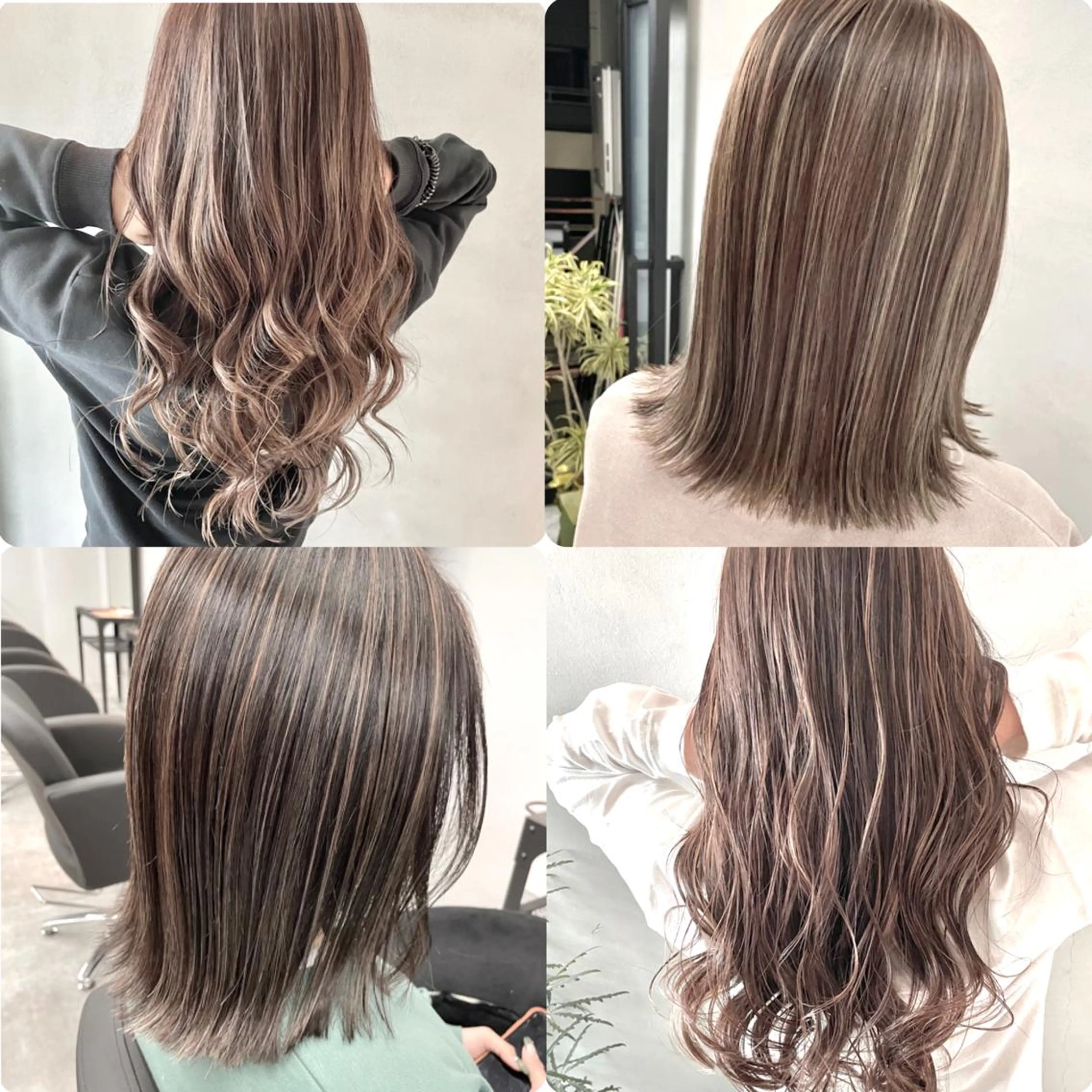 ロング カラー ハイライトカラー ハイライト ✨MiL✨ ✨心斎橋✨のヘアスタイル