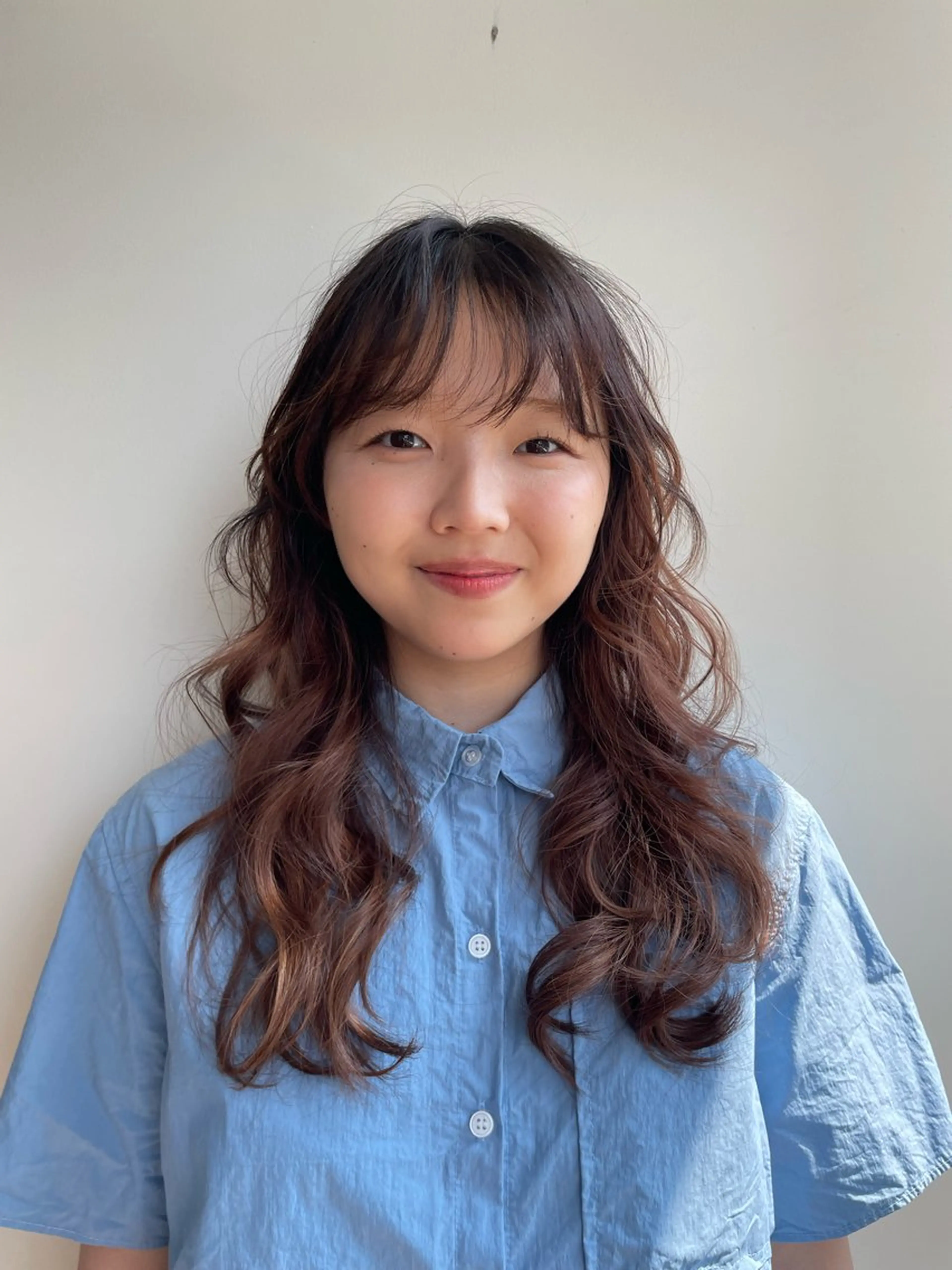 ロング パーマ 🎀レイヤー/パーマ カラー/ai🎀のヘアスタイル