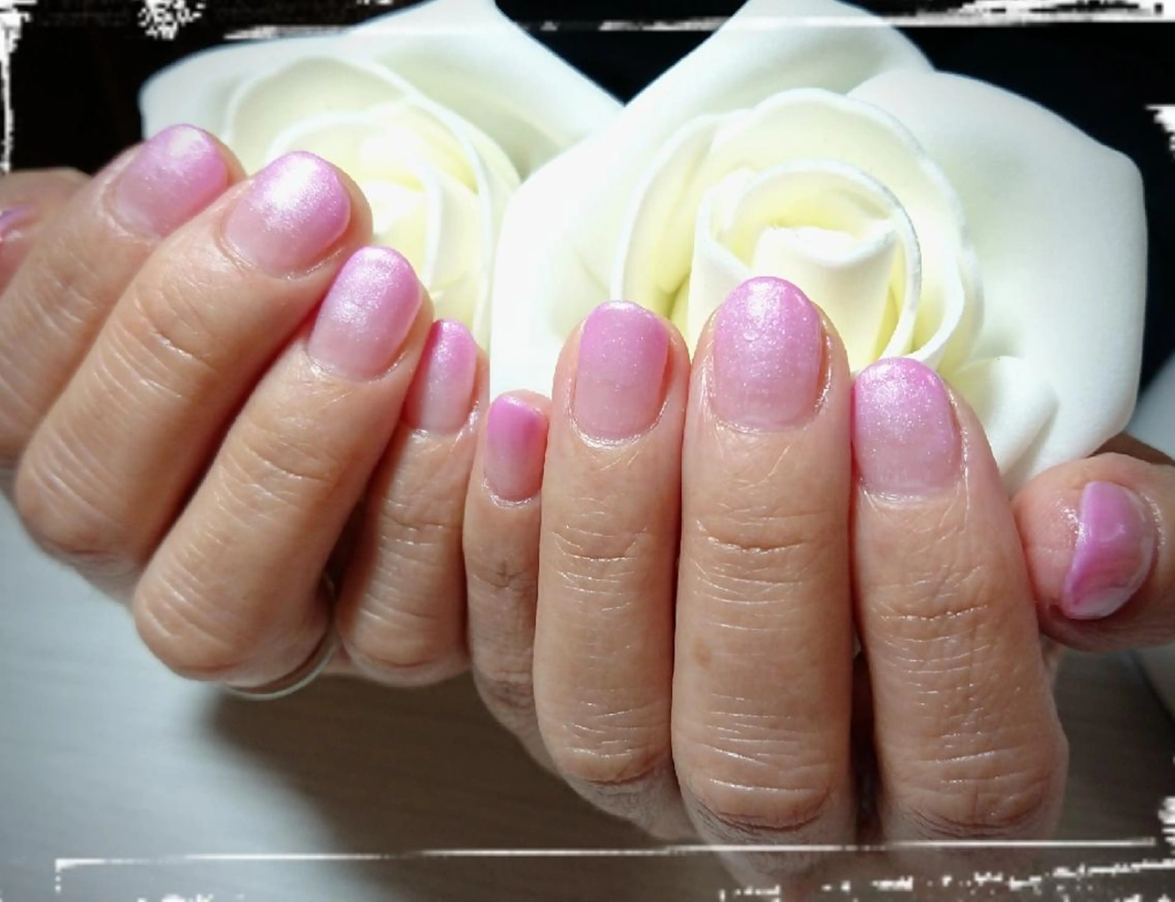 ネイル 桜ネイル グラデーション ハンドネイル 林 珠里のネイルデザイン