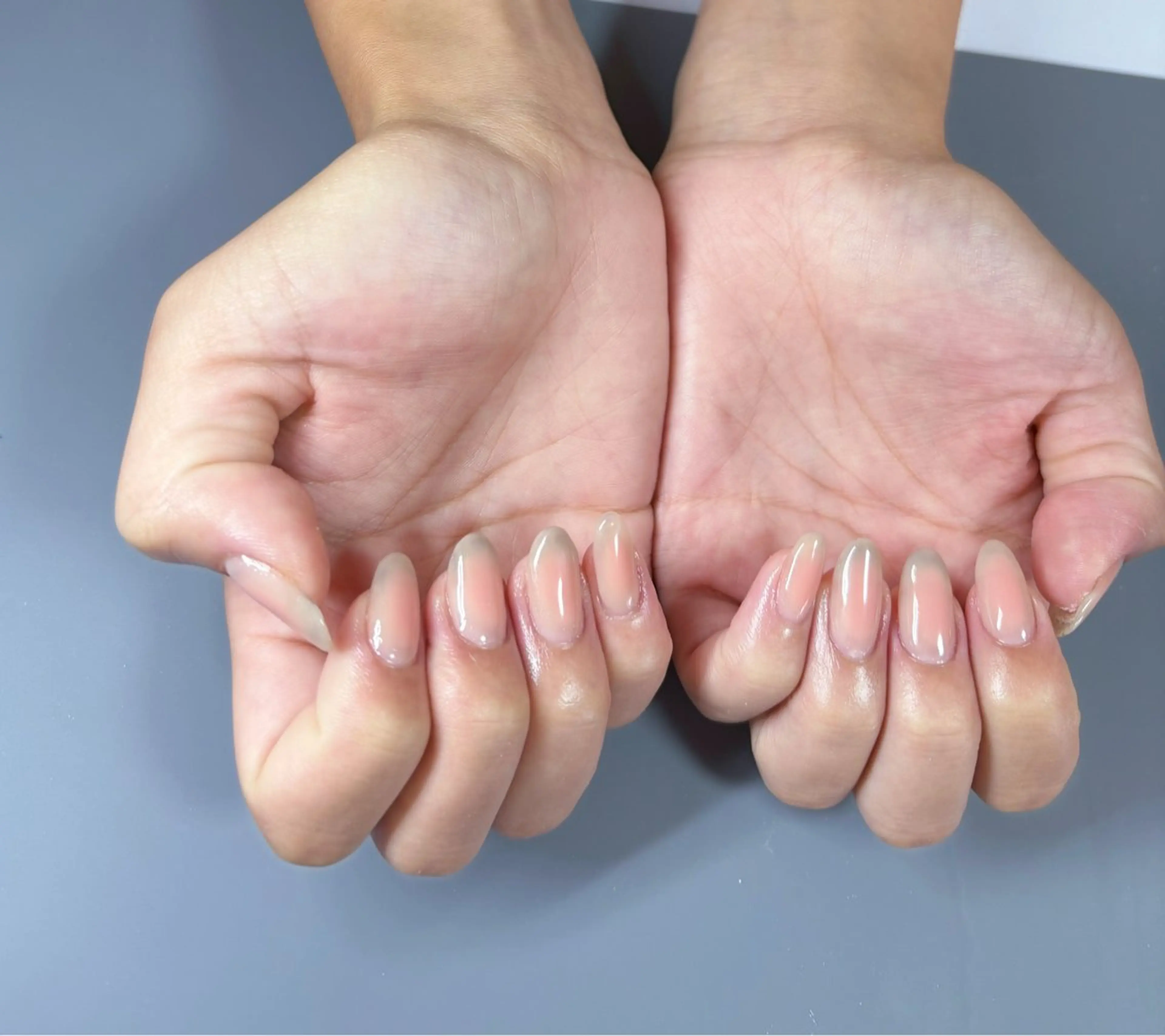 ネイル チークネイル 自宅サロン mArsのネイルデザイン