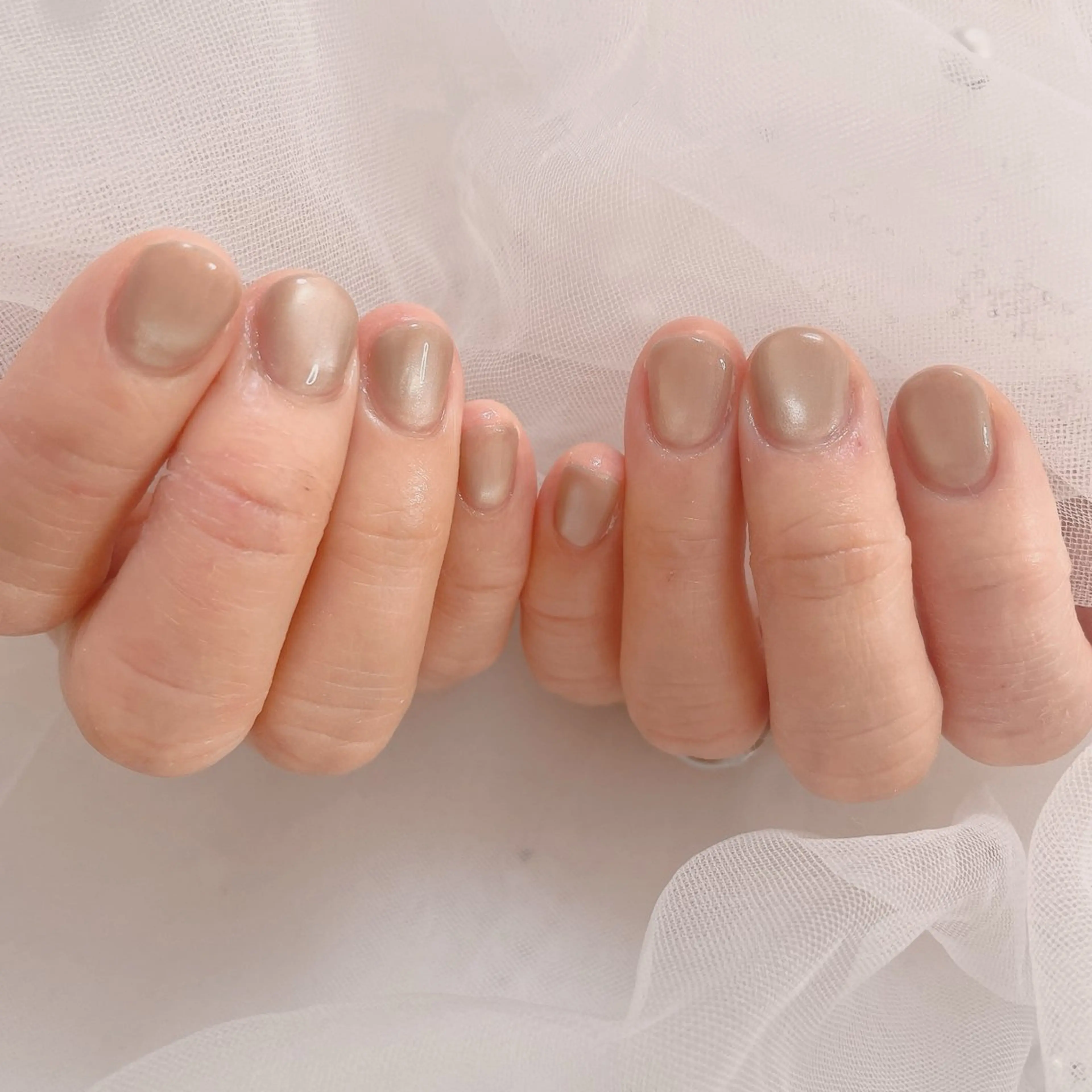 ネイル 入学式 卒業式 ショートネイル ハンドネイル ネイルサロン なっちゃん(古千谷)のネイルデザイン