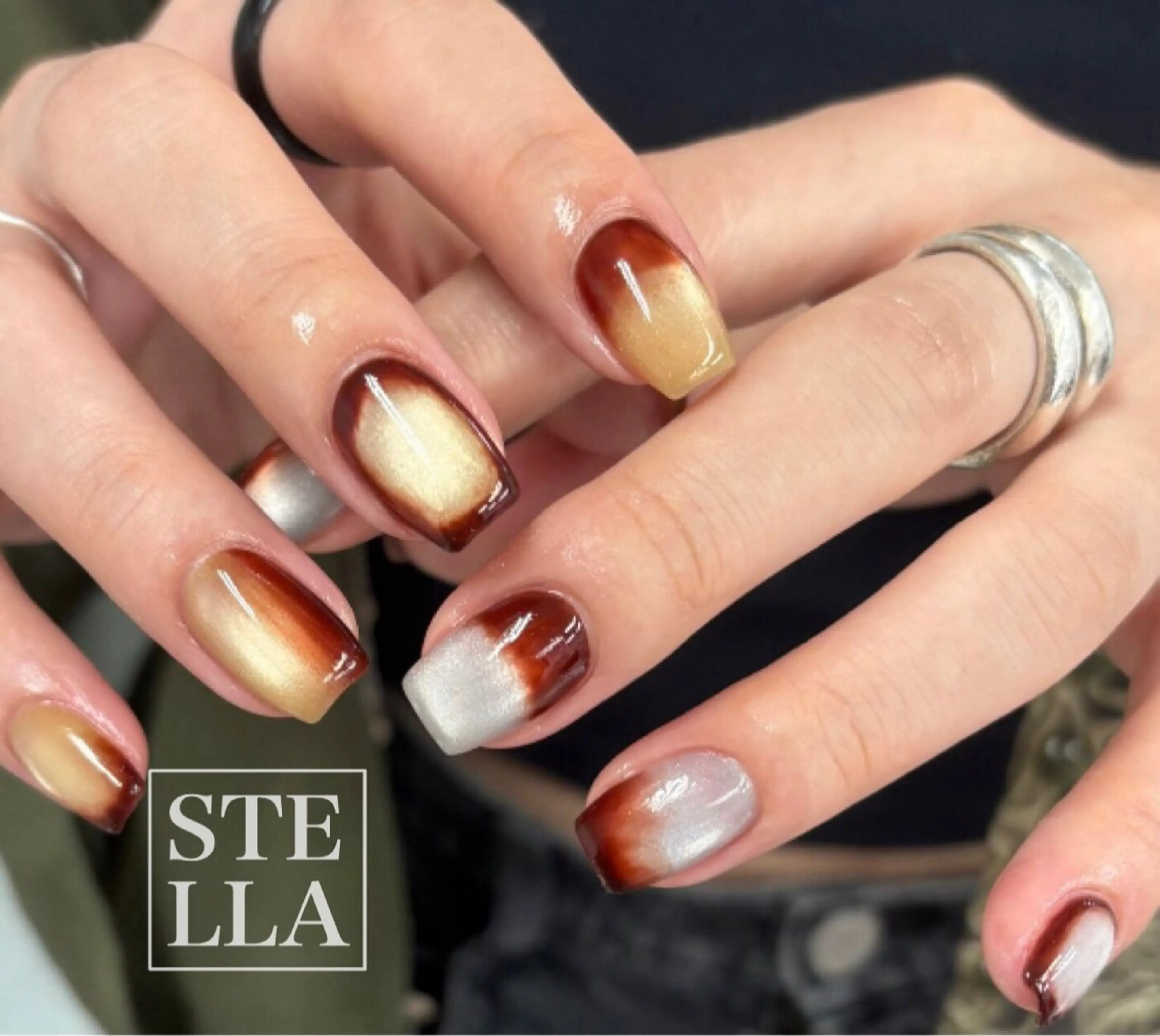 ネイル ニュアンスネイル ハンドネイル STELLA川口店 yamazakiのネイルデザイン