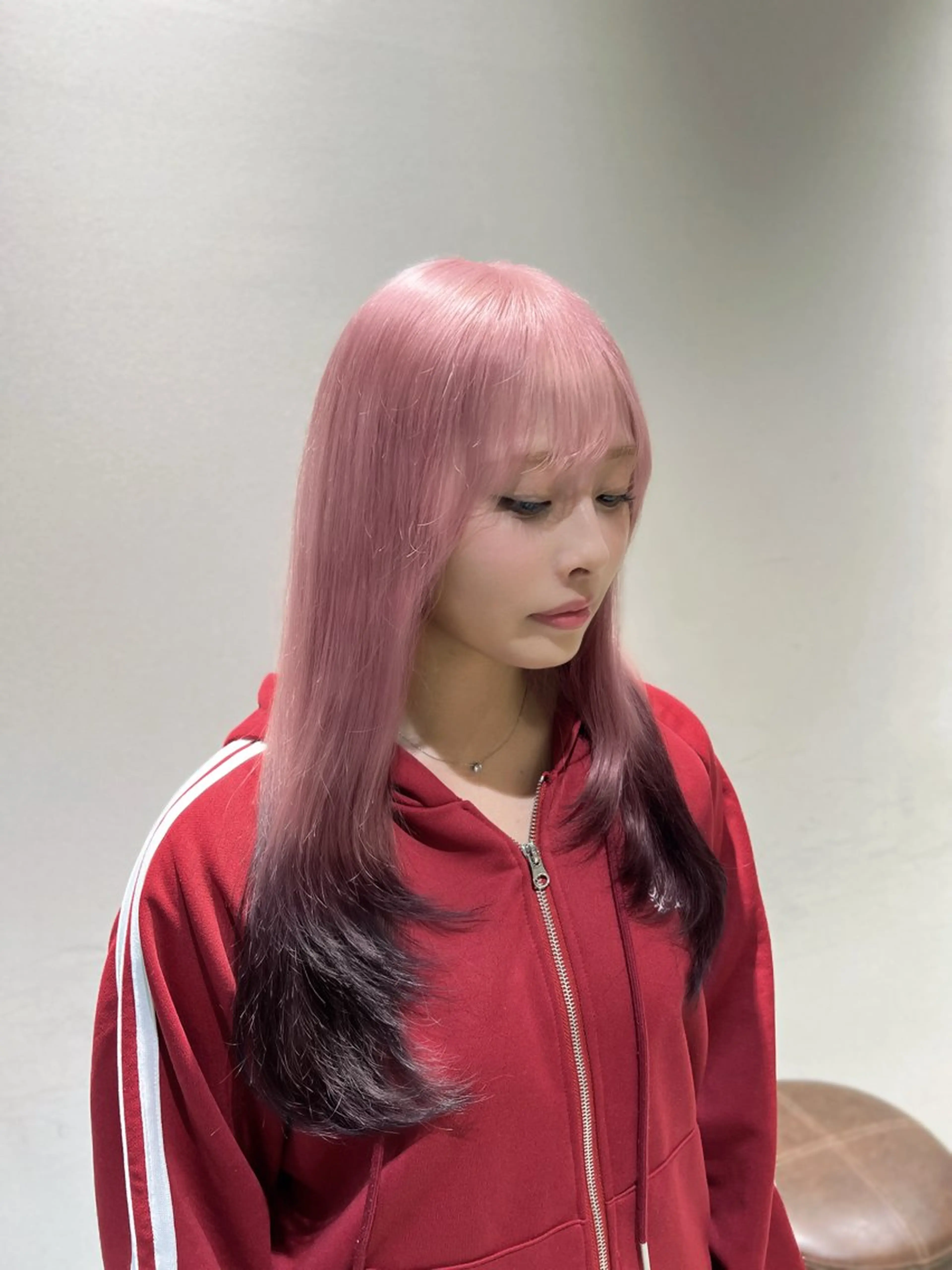 ロング カラー ヘアアレンジ 🎀ハイトーン・艶 カラー HANA🎀のヘアスタイル