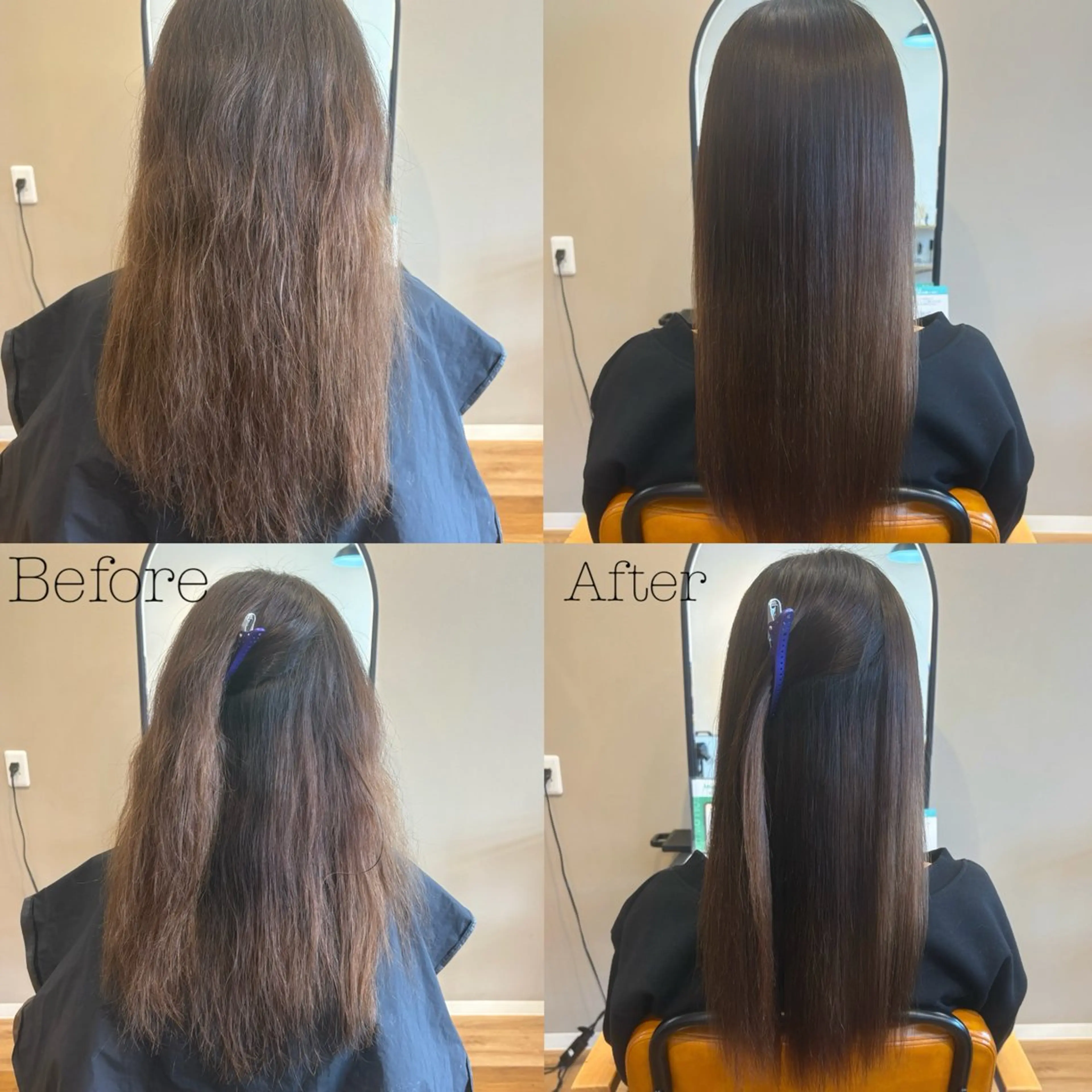 ロング 横 田のヘアスタイル
