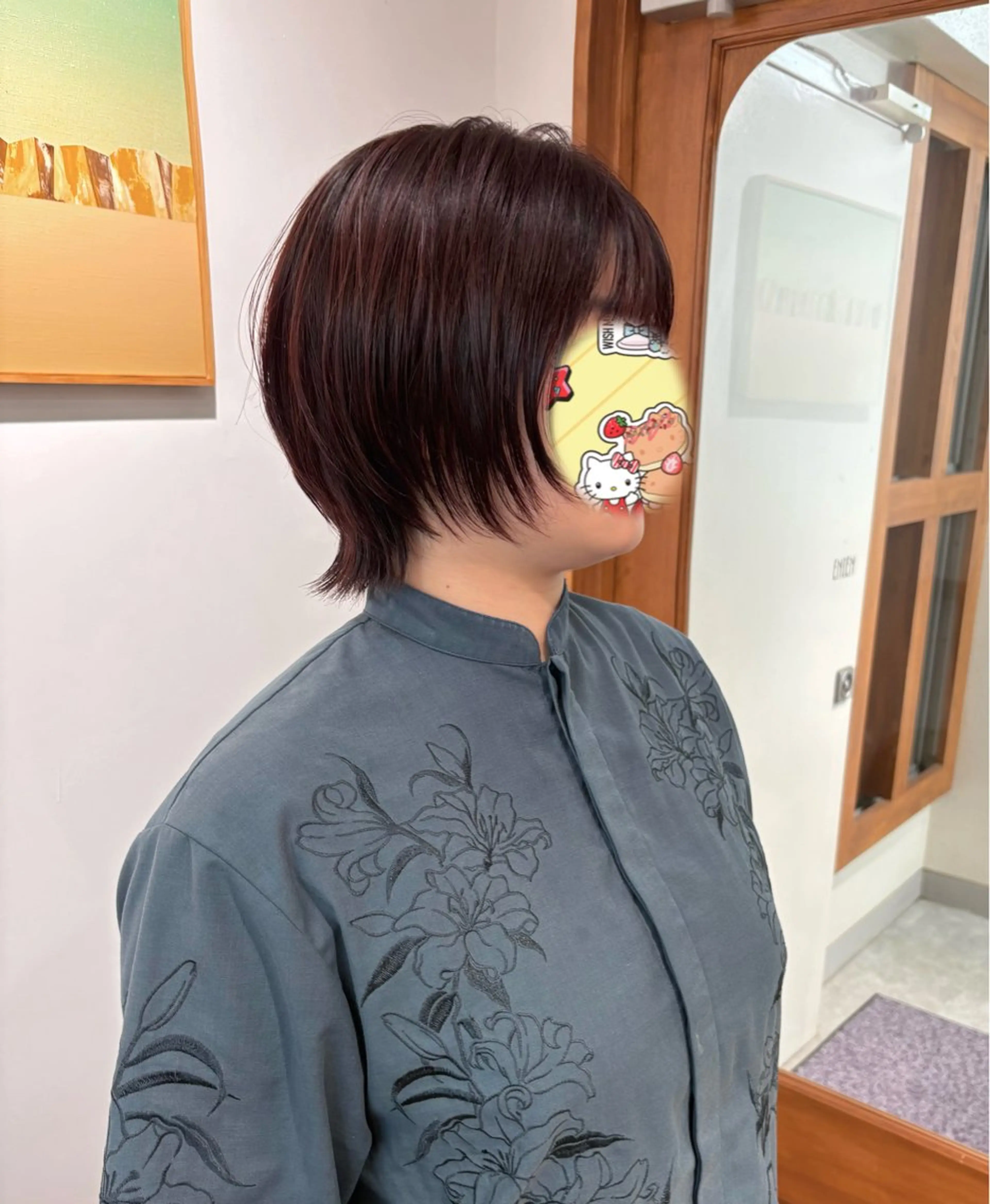 ショート aiko【艶カラー ・ミニモ年内で終了】のヘアスタイル