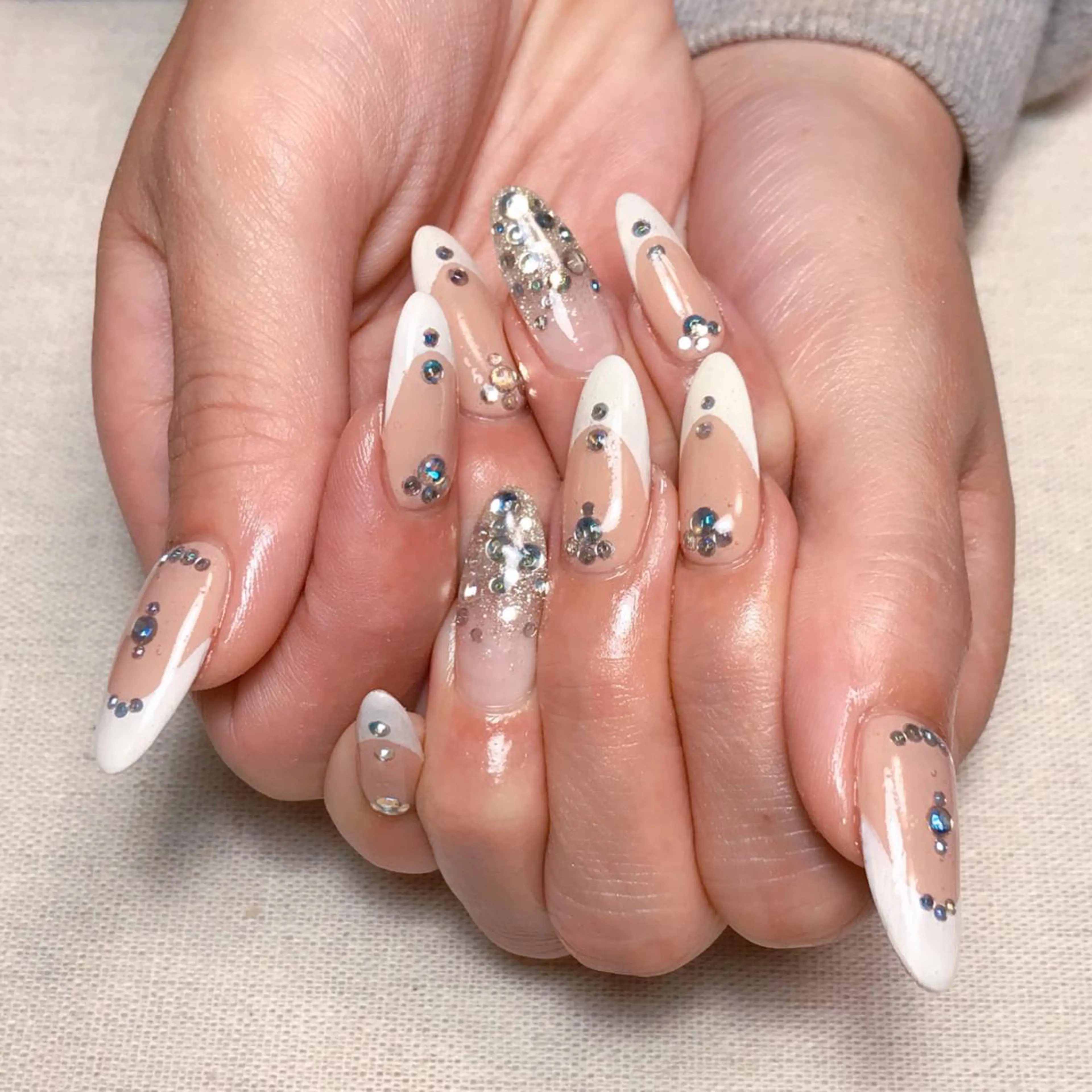 ネイル スカルプネイル ハンドネイル 💅chainail _aiのネイルデザイン