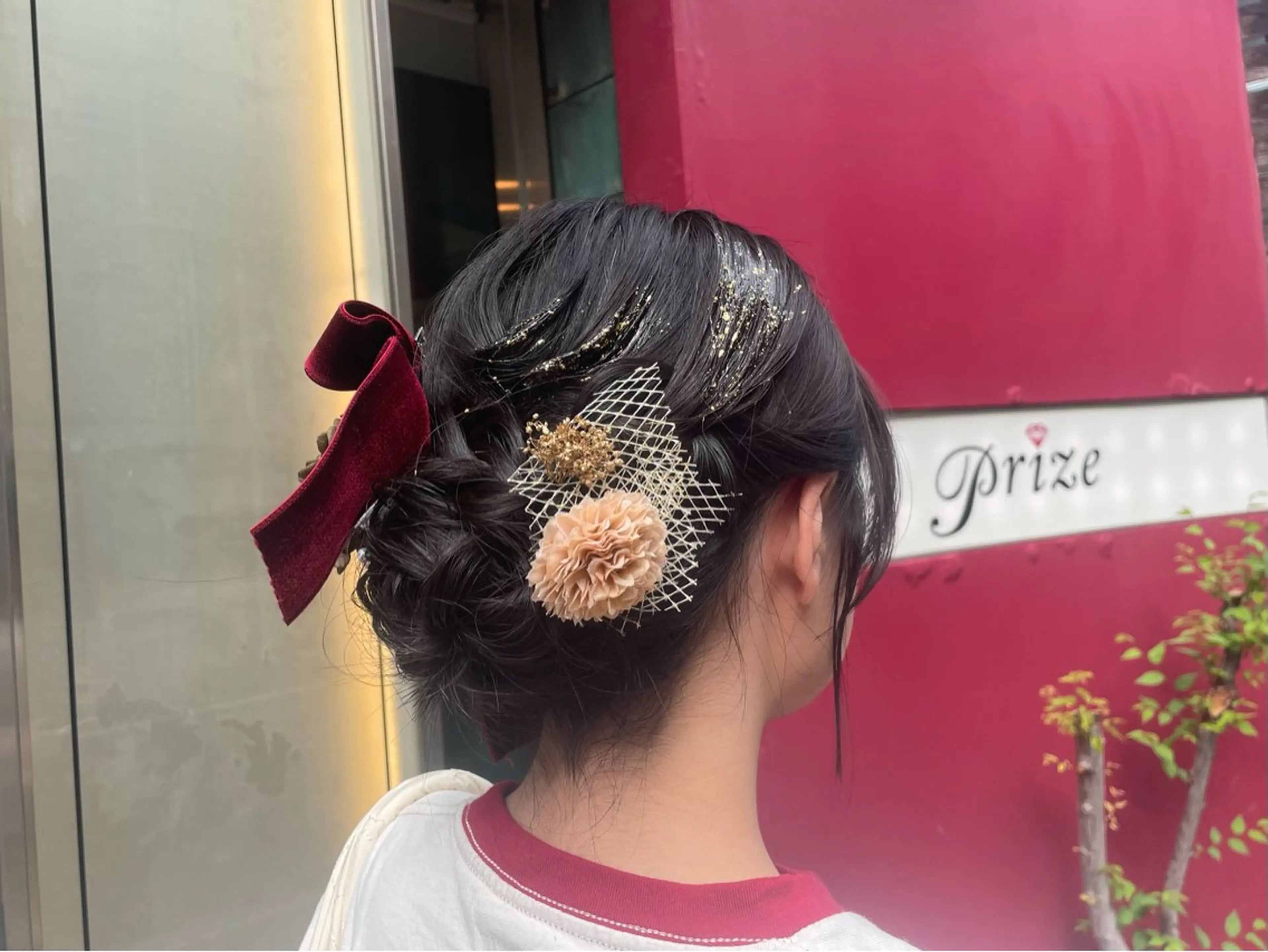 ロング ヘアセット 量産ヘアセット/ ヘアメAyakaのヘアスタイル