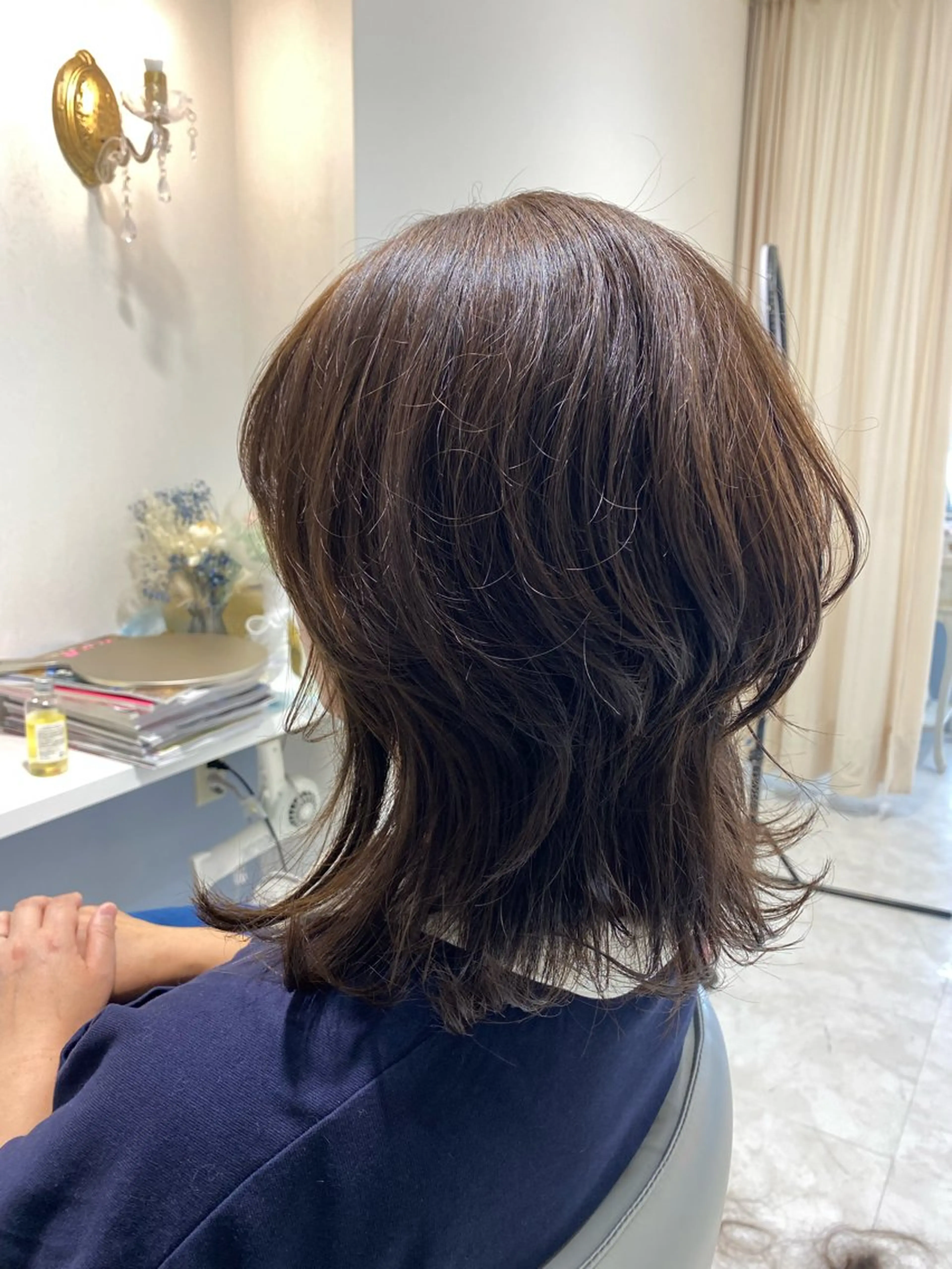 ミディアム MASUMI／ 川西能勢口LUMIAのヘアスタイル