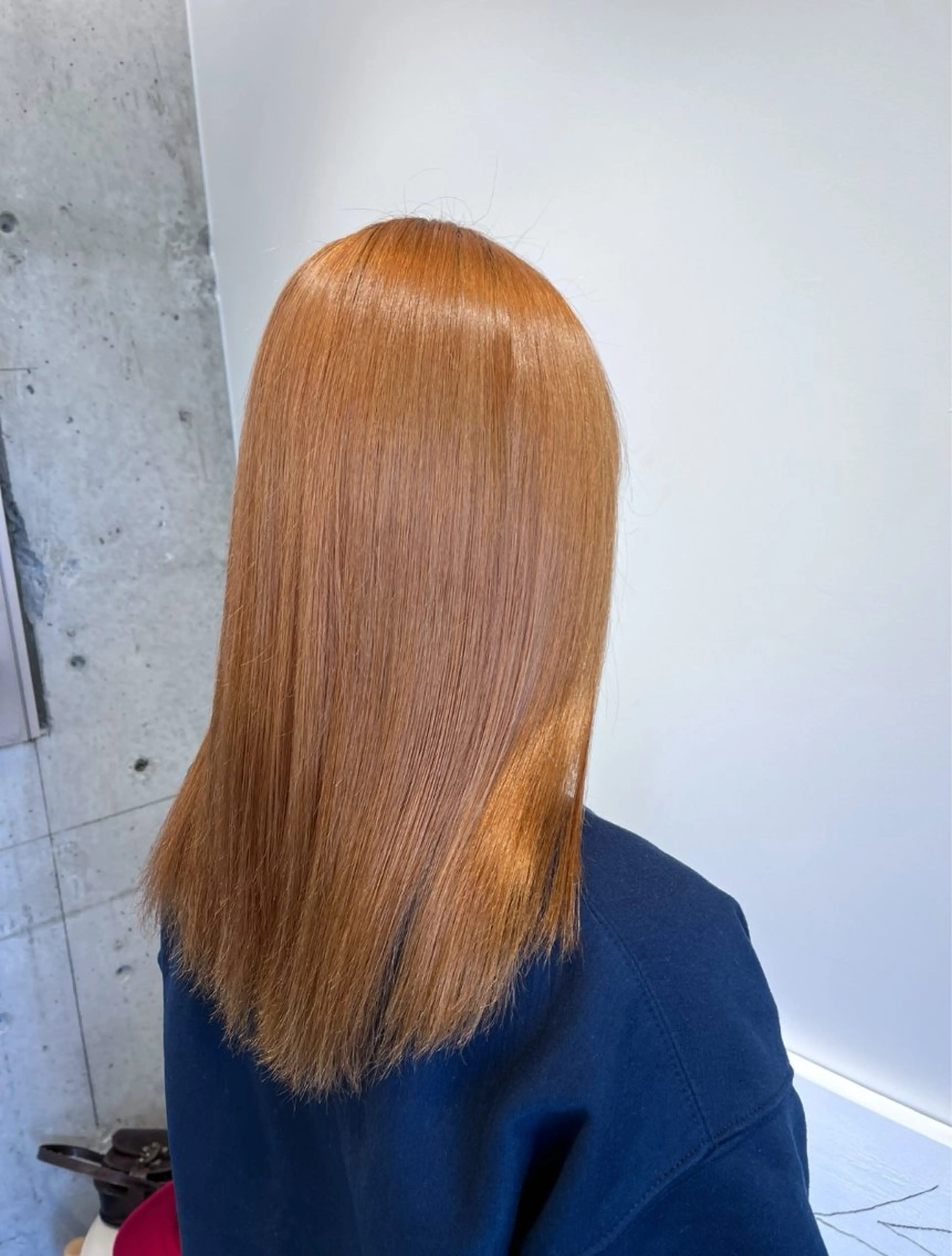 セミロング カラー カット ヘアカラー トリートメント newi 天王寺 🪐airiのヘアスタイル