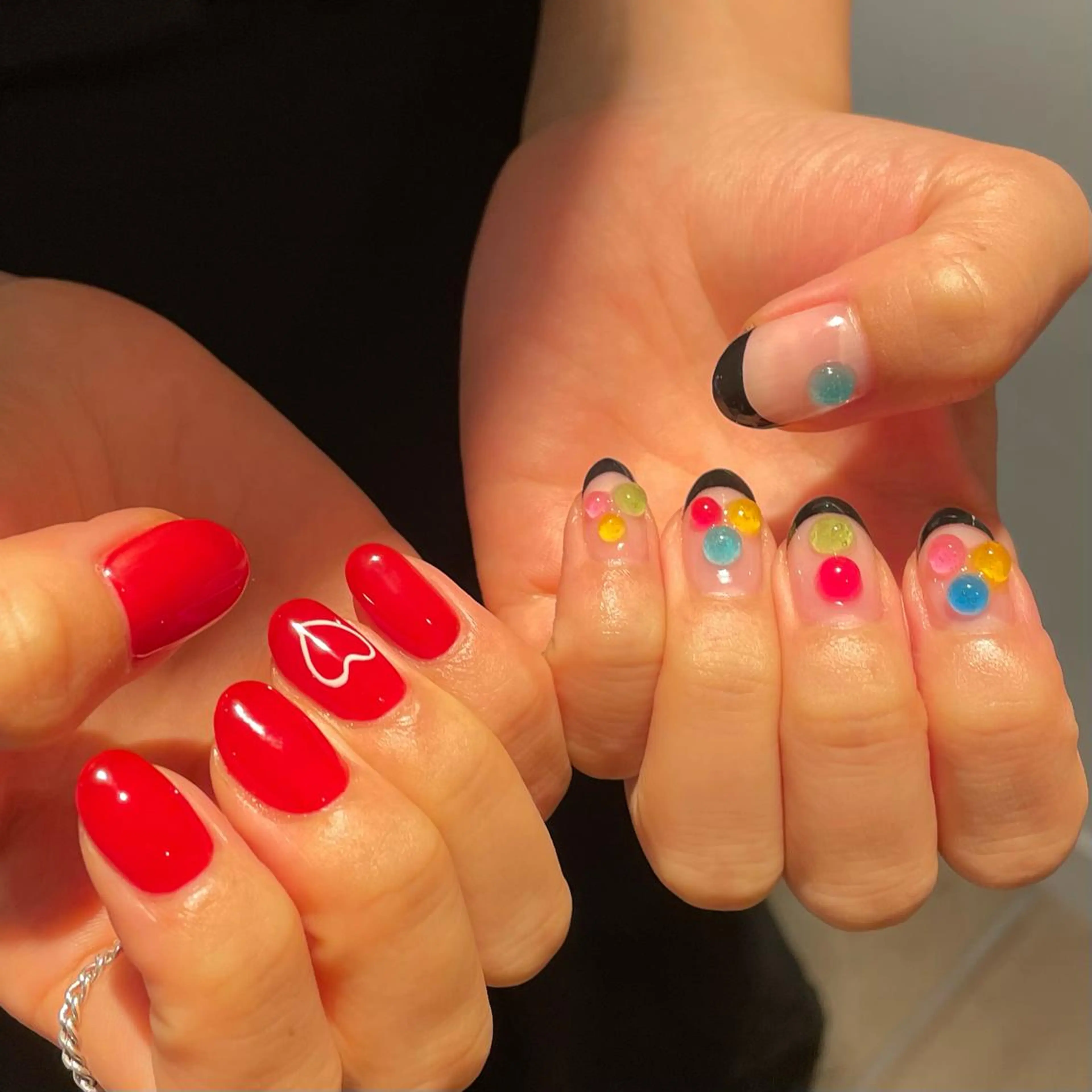 ネイル ハンドネイル 新井 ひなののネイルデザイン