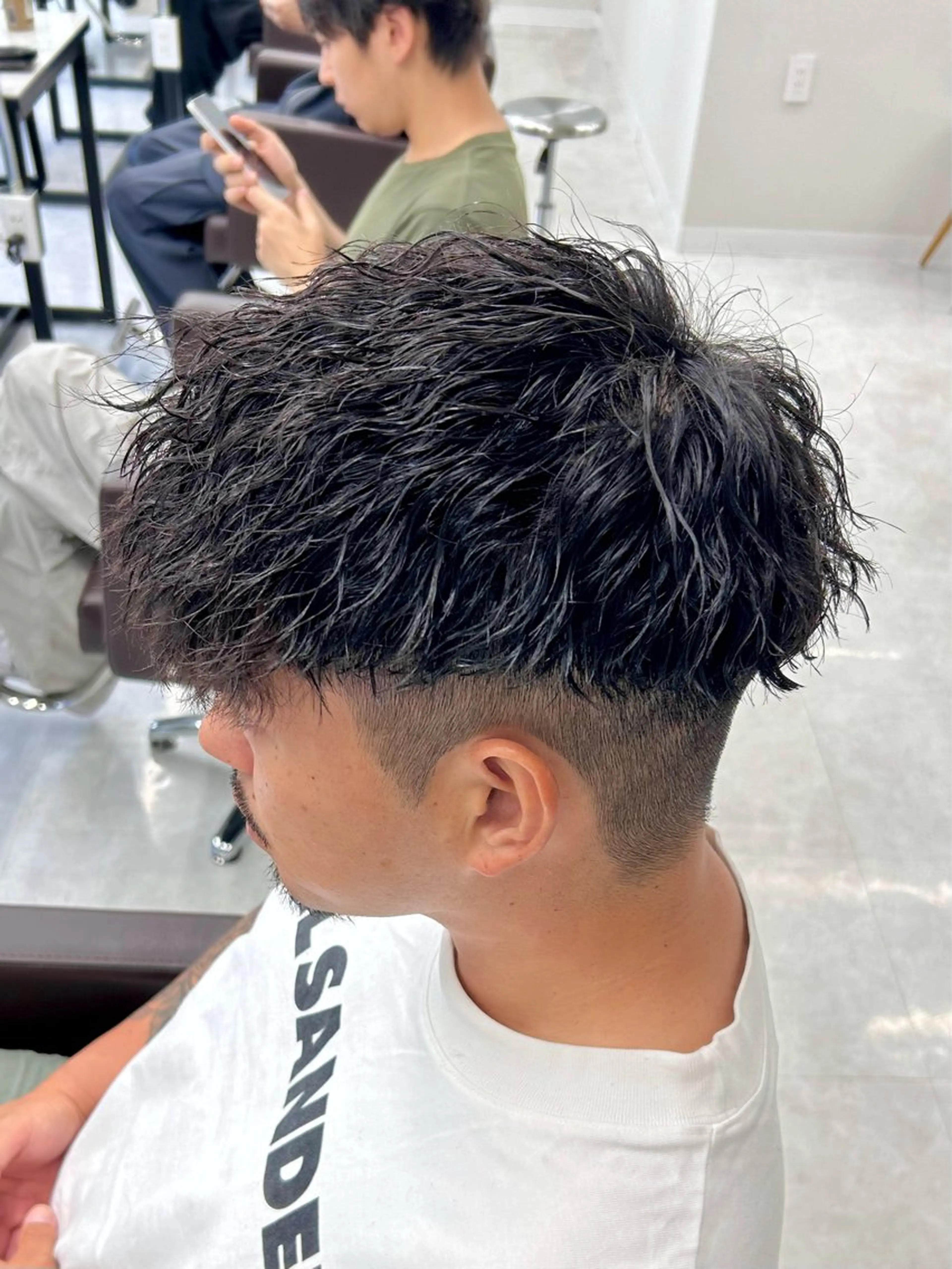 ショート パーマ メンズ 🏁メンズパーマ/ RYOYAのヘアスタイル