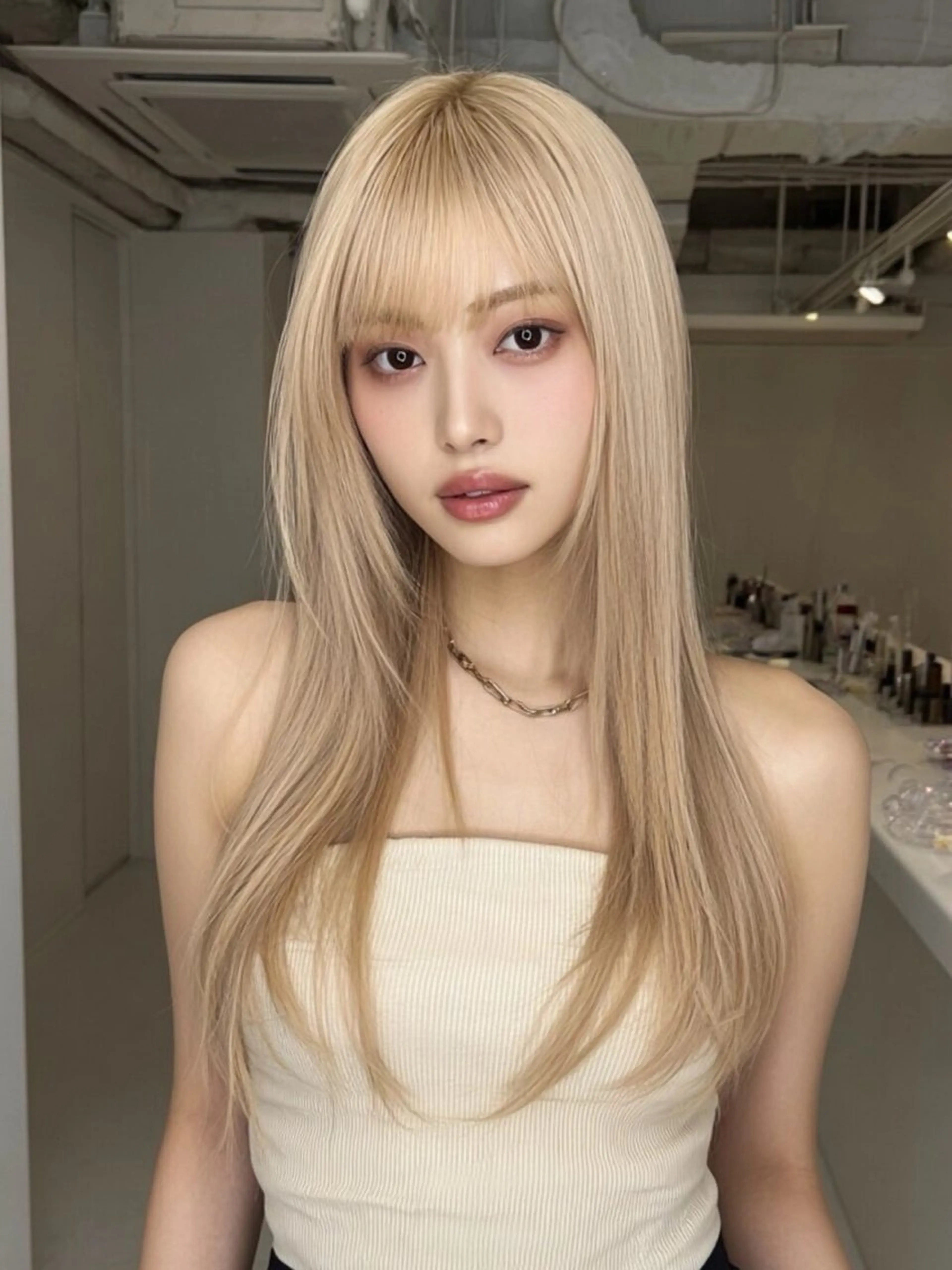 カラー 槇 杏慈のヘアスタイル