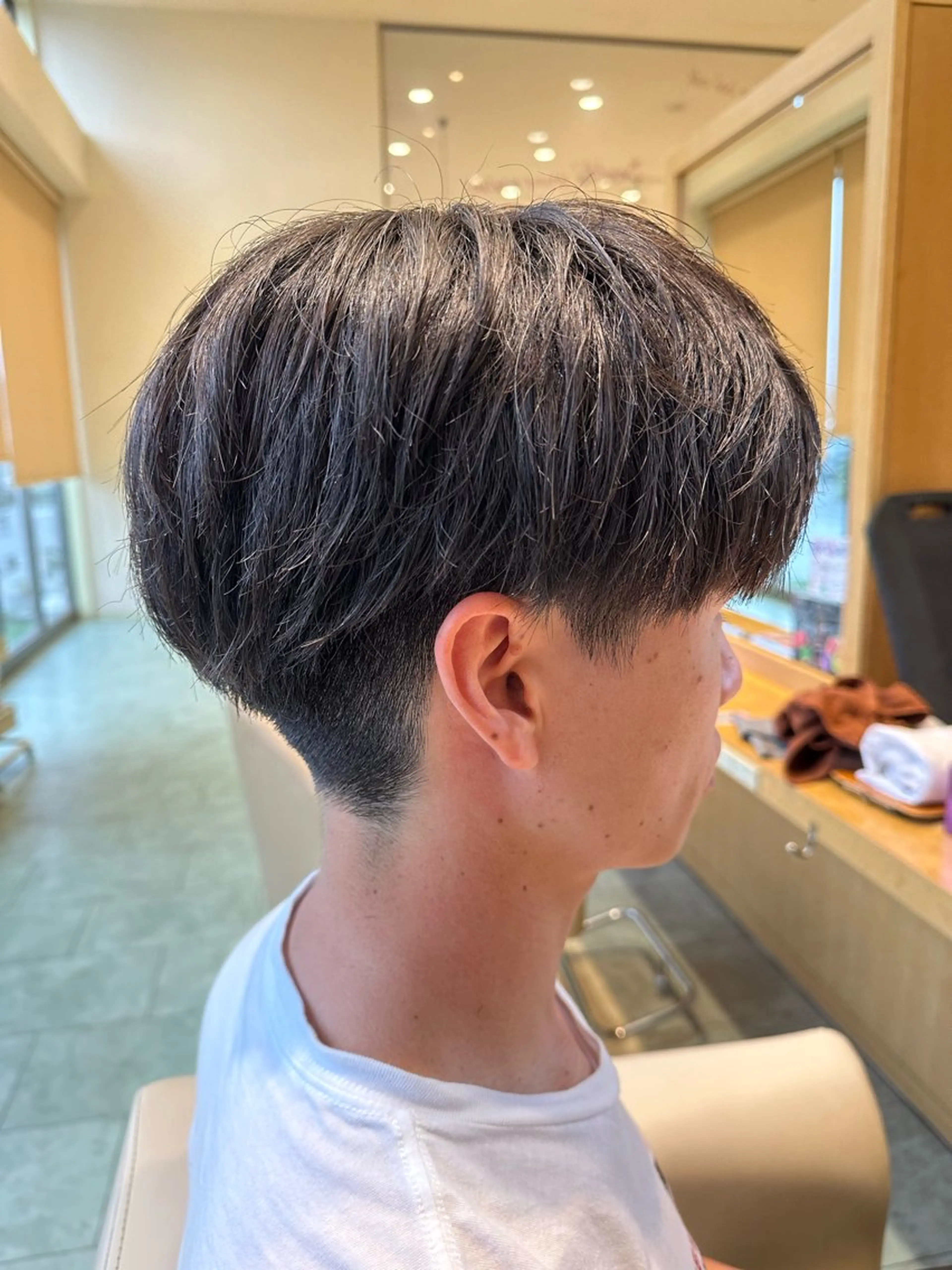 カラー メンズ マッシュ 松浦 涼雅のヘアスタイル