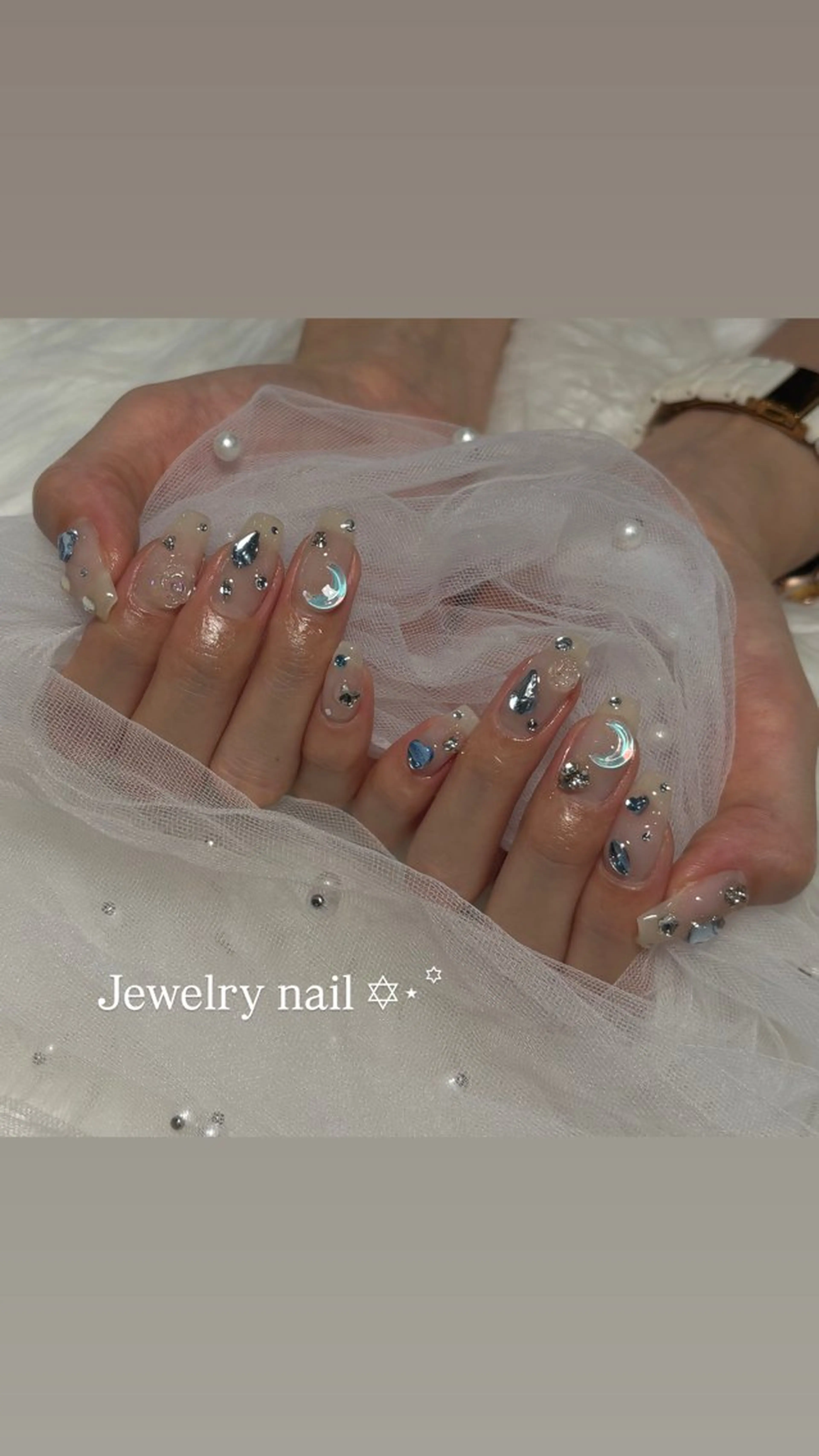 ネイル 蓮見 空楽のネイルデザイン